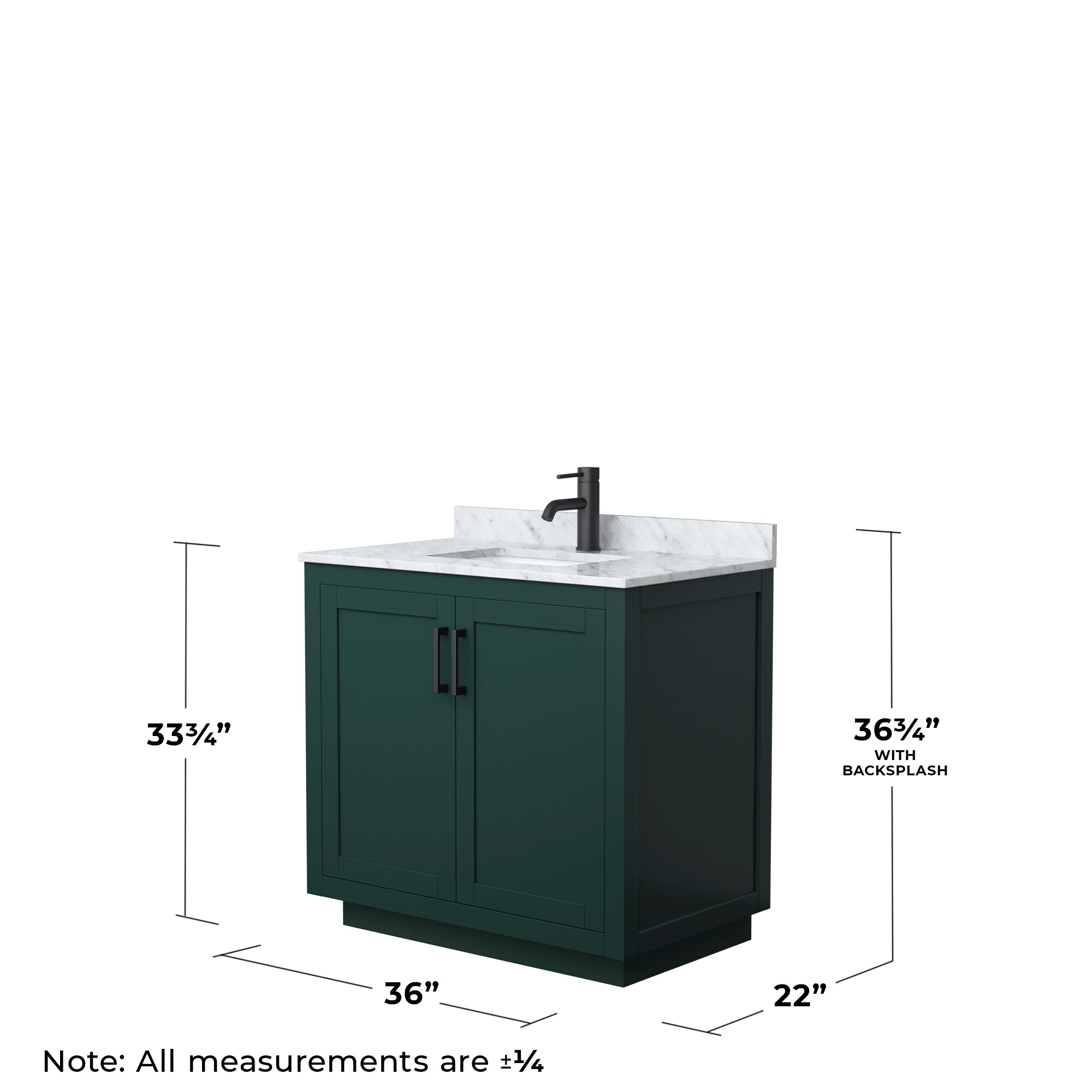 Wyndham Collection WCF292936SGKCMUNSMXX Bath-Vanity-Combo - View #5