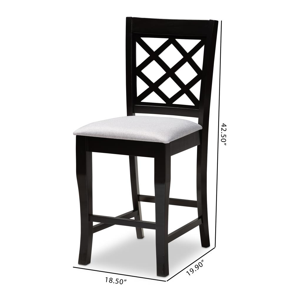 Baxton Studio 158-2PC-9767-LW stools - View #6