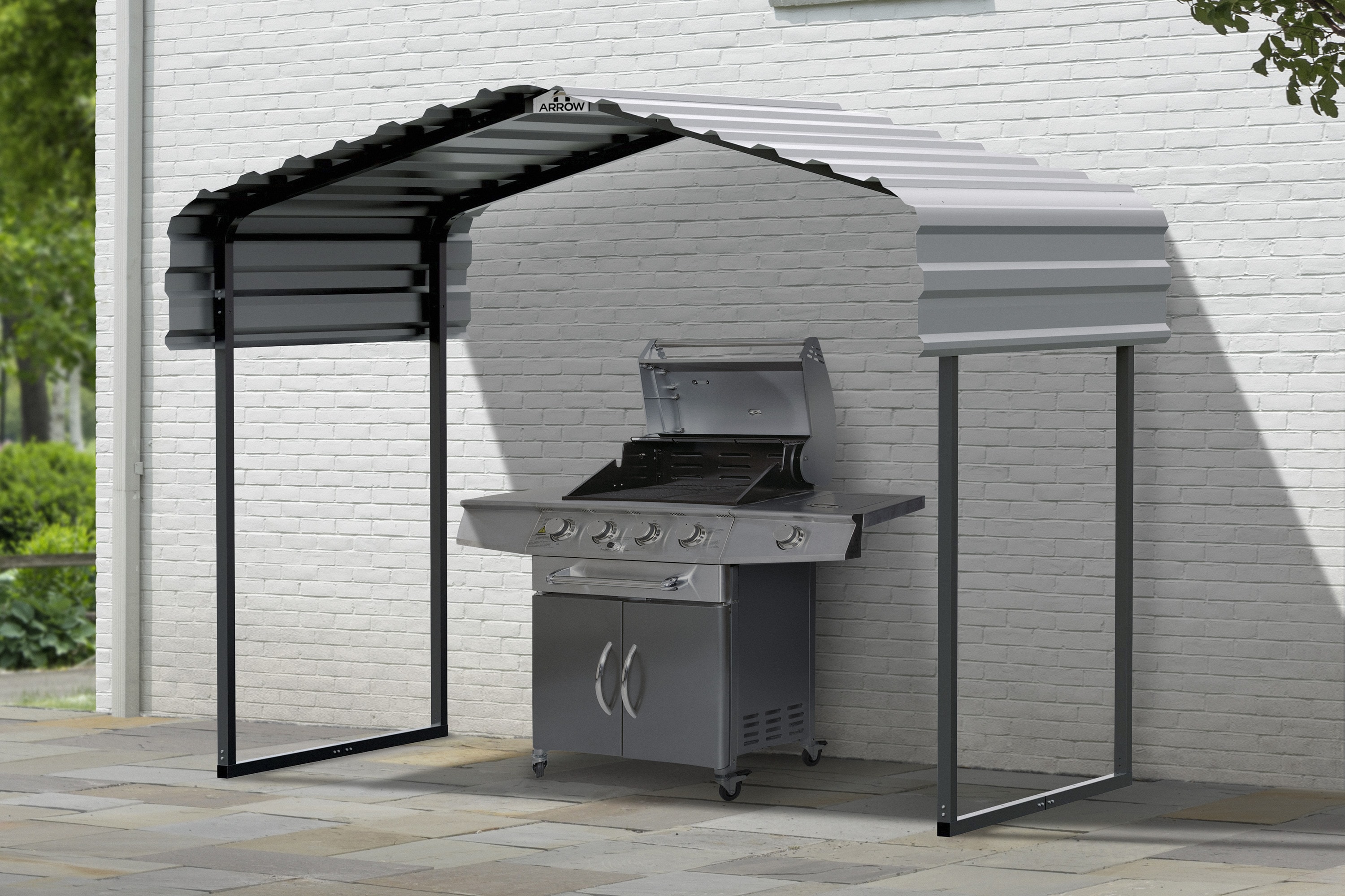 Arrow CPH100607DS Carport-Covers - View #8