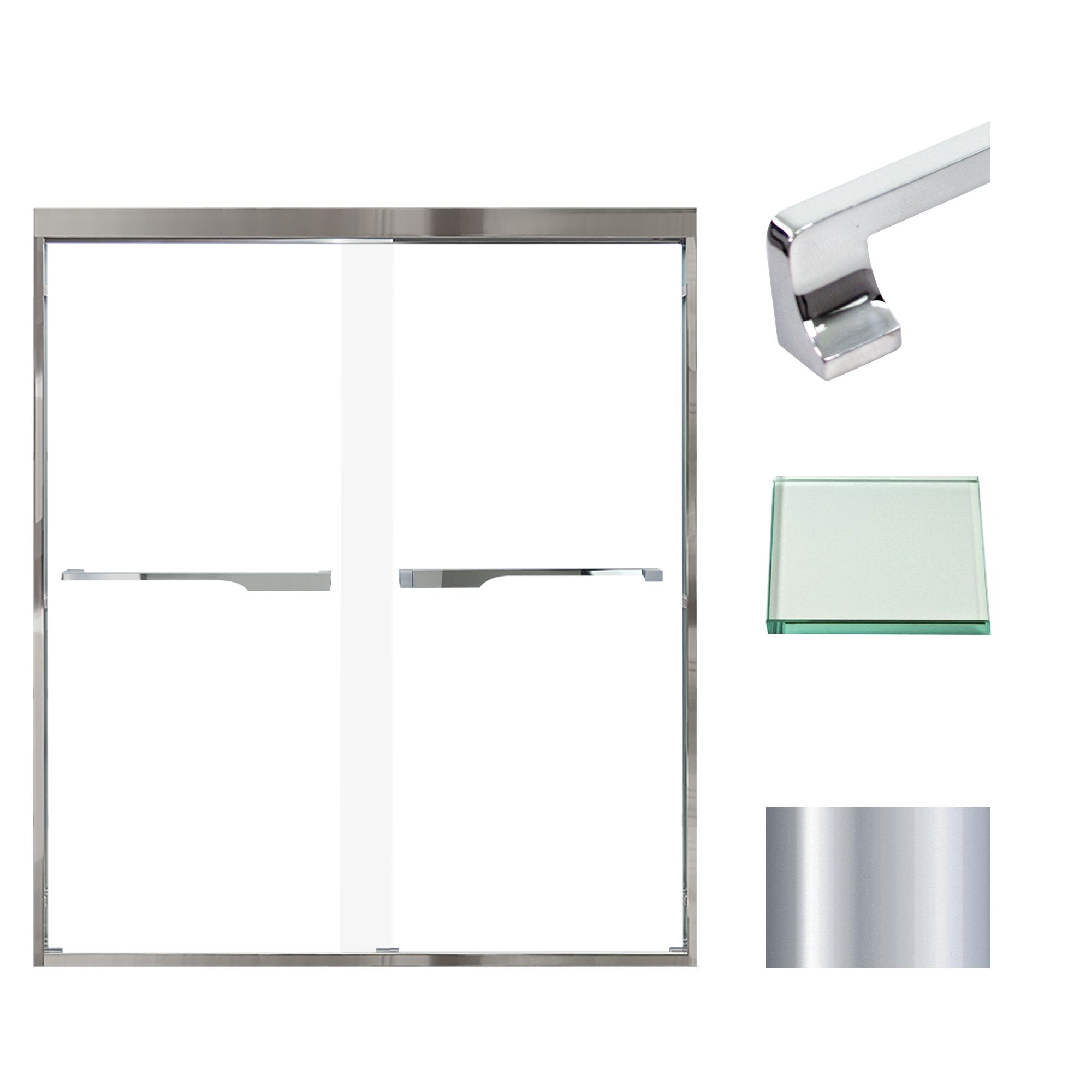 Transolid FBPT607008C-J-PC Shower-Doors - View #2
