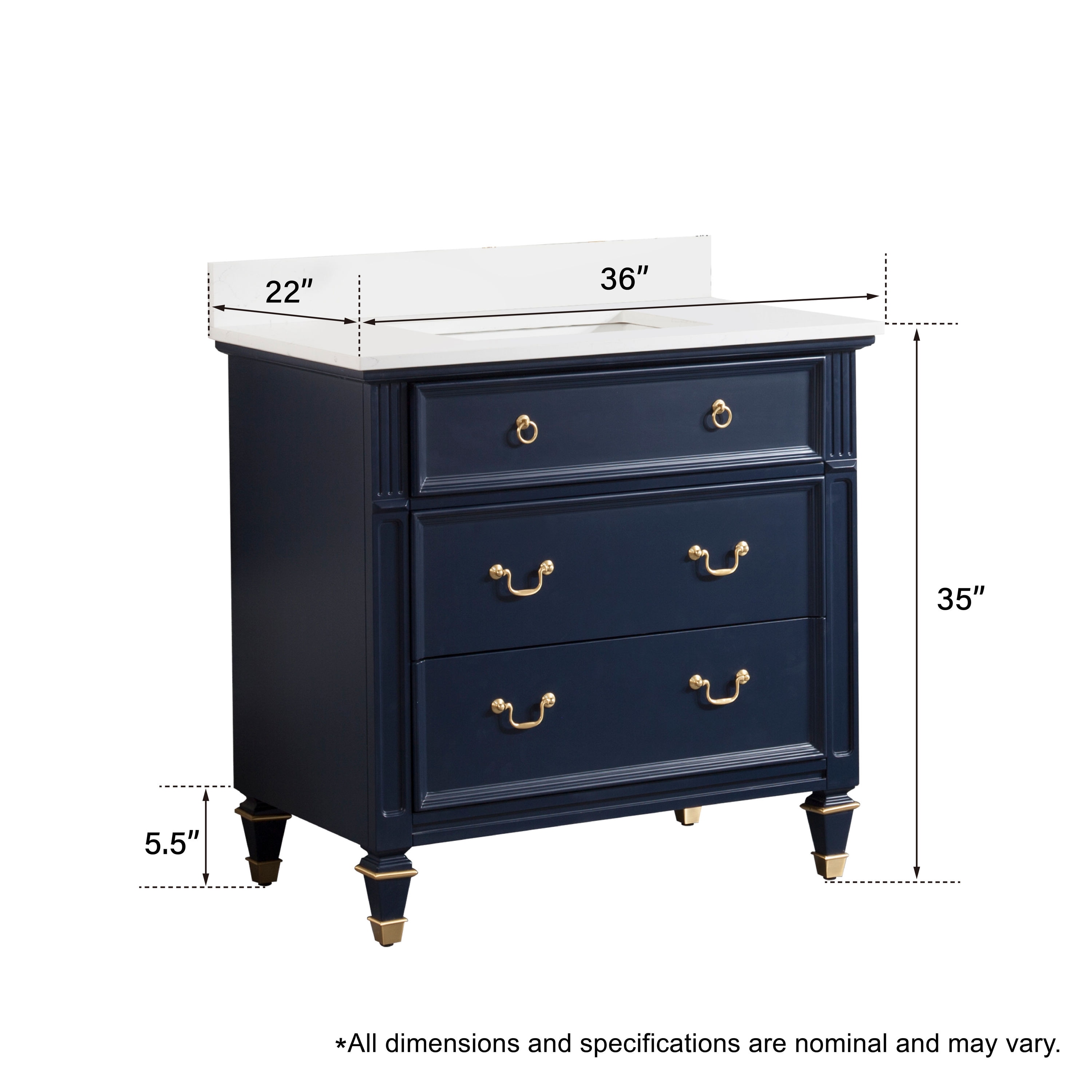Forclover MF02-36NB Bath-Vanity-Combo - View #2