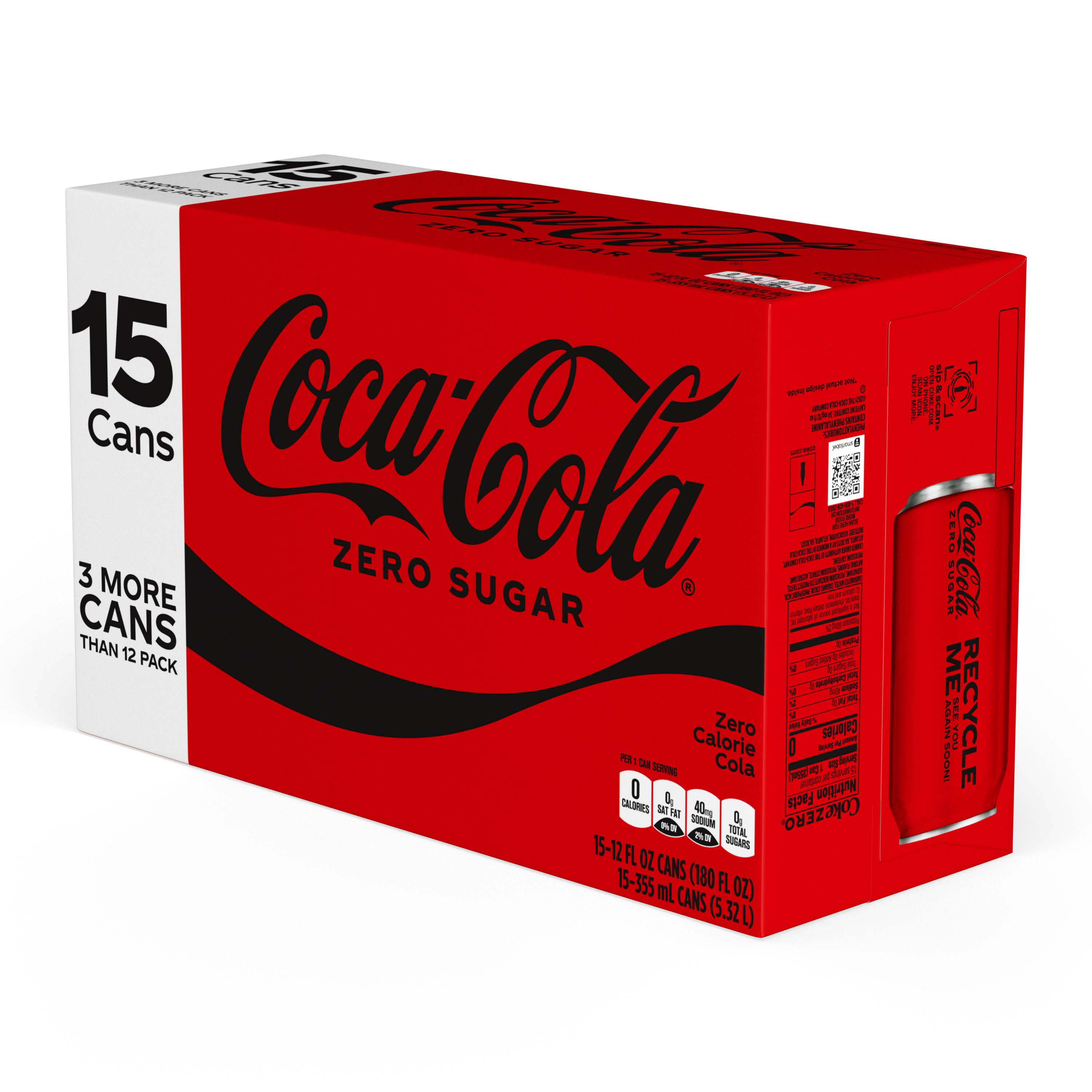 Coke Zero 00049000739046 Soft-Drinks - View #2