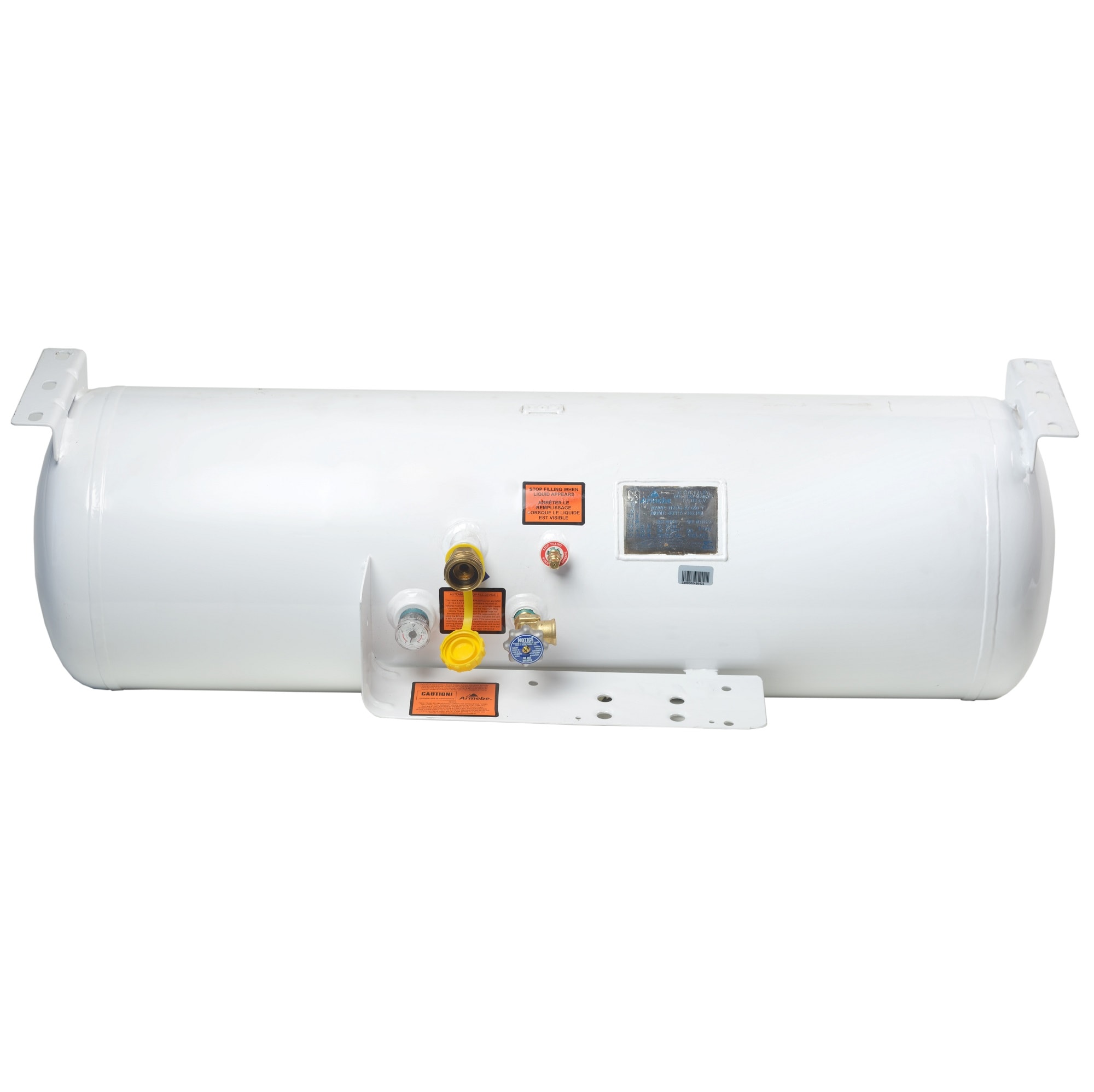 Flame King YSN293 48"x14" Horizontal ASME RV Prop Tank 29.3 Gal Cyl Steel Propane tank