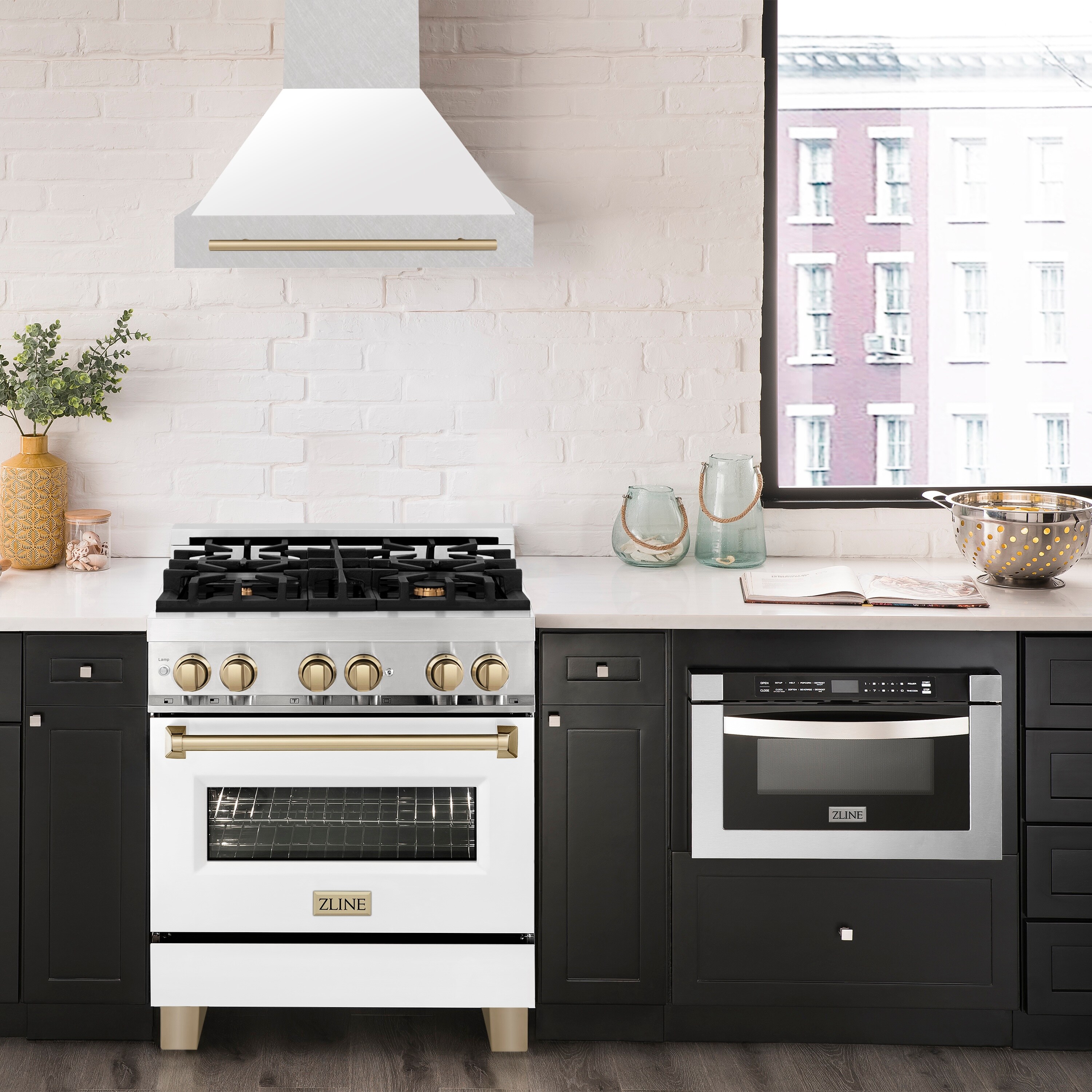 ZLINE KITCHEN & BATH 8654SNZ-WM30-CB Wall-Mounted-Range-Hoods - View #3