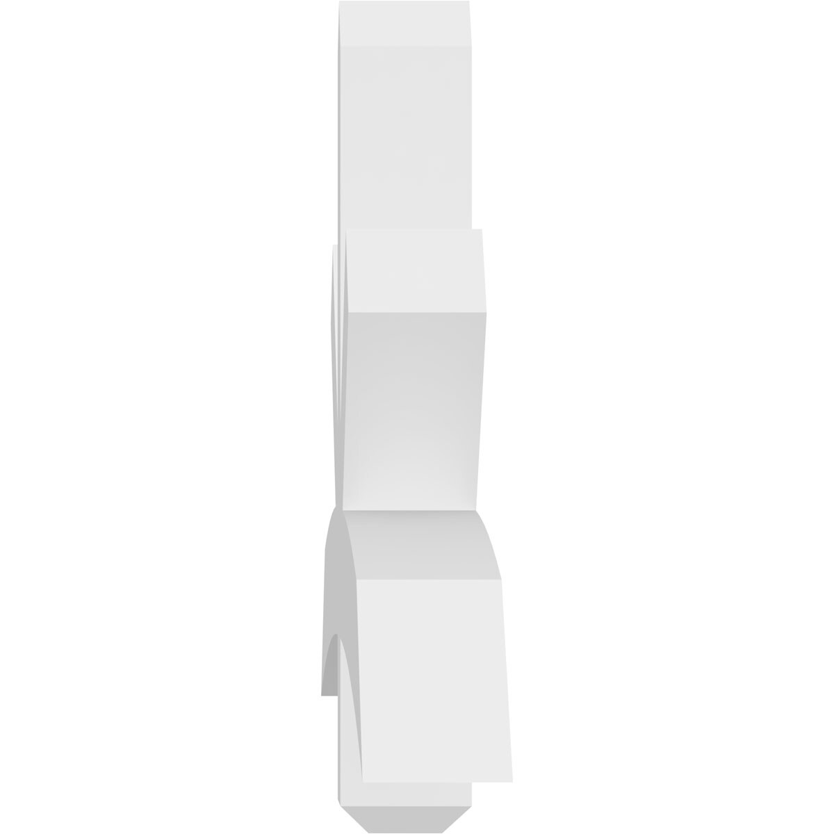 Ekena Millwork GBP060X23X0404ALB00 Exterior-Brackets-Braces - View #3