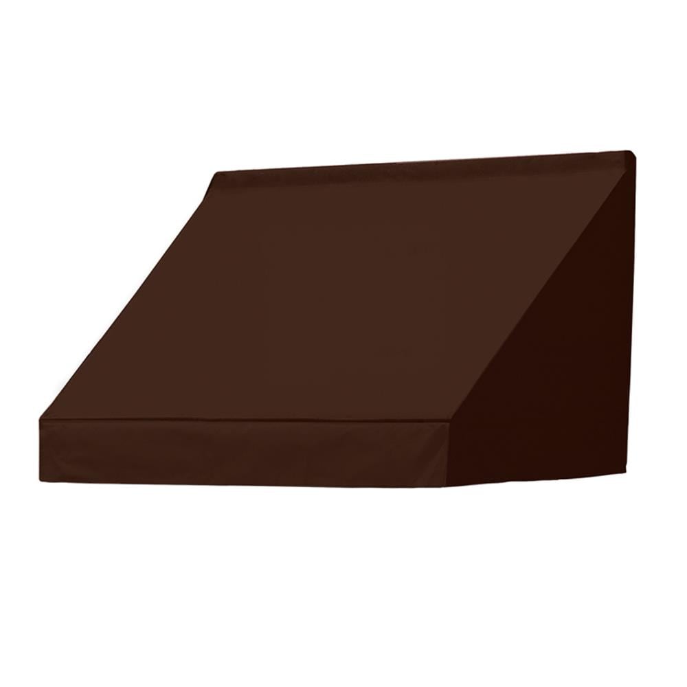 Awnings in a Box 3020742 Classic 48-Inches Wide x 26.5-Inches Projection x 31.5-Inches Height Fabric Cocoa Solid Manual Retractable Window Awning