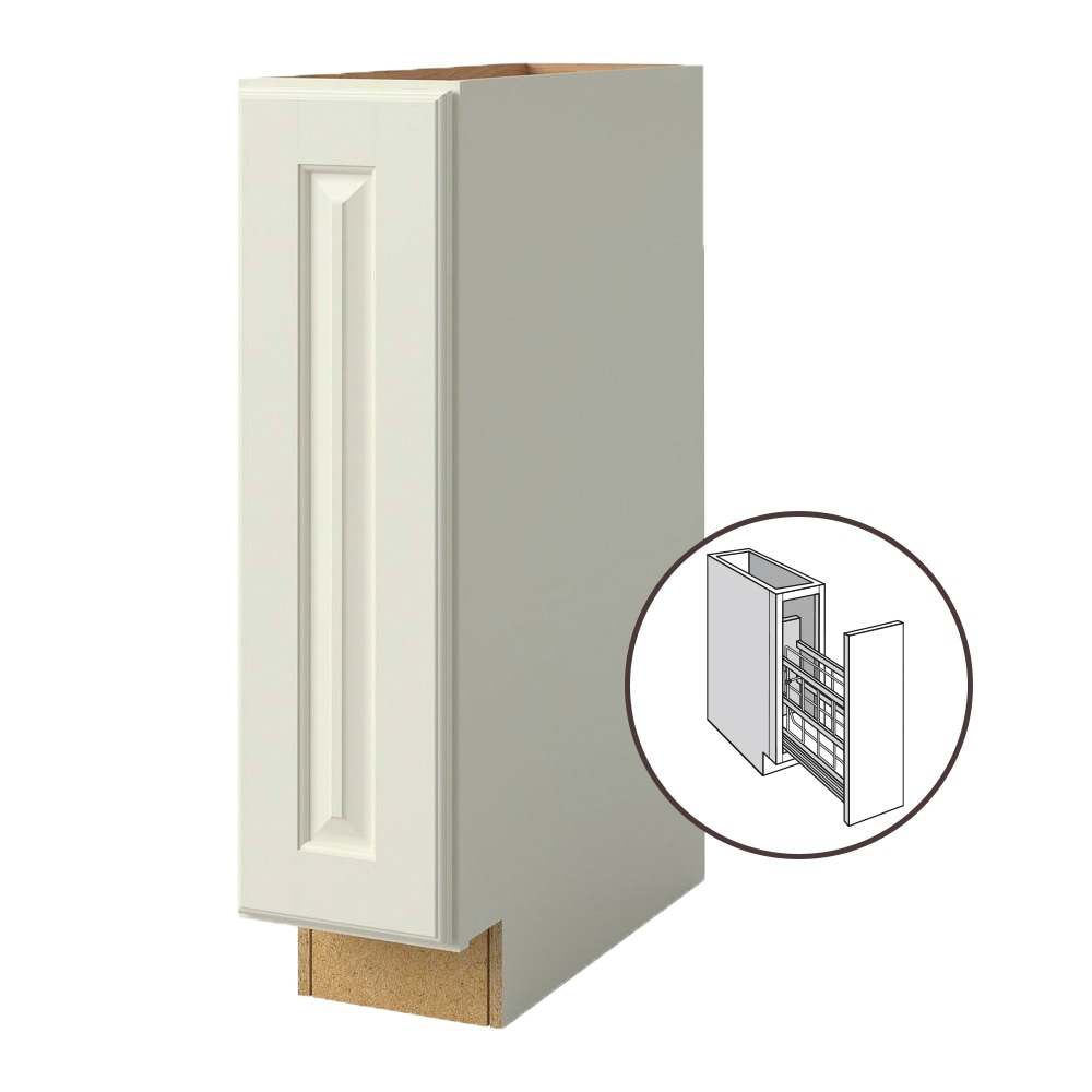 allen + roth Pattingham 6-in W x 34.5-in H x 24-in D Harbor Open Cube Organizer Base Fully Assembled Cabinet (Raised Panel Style)