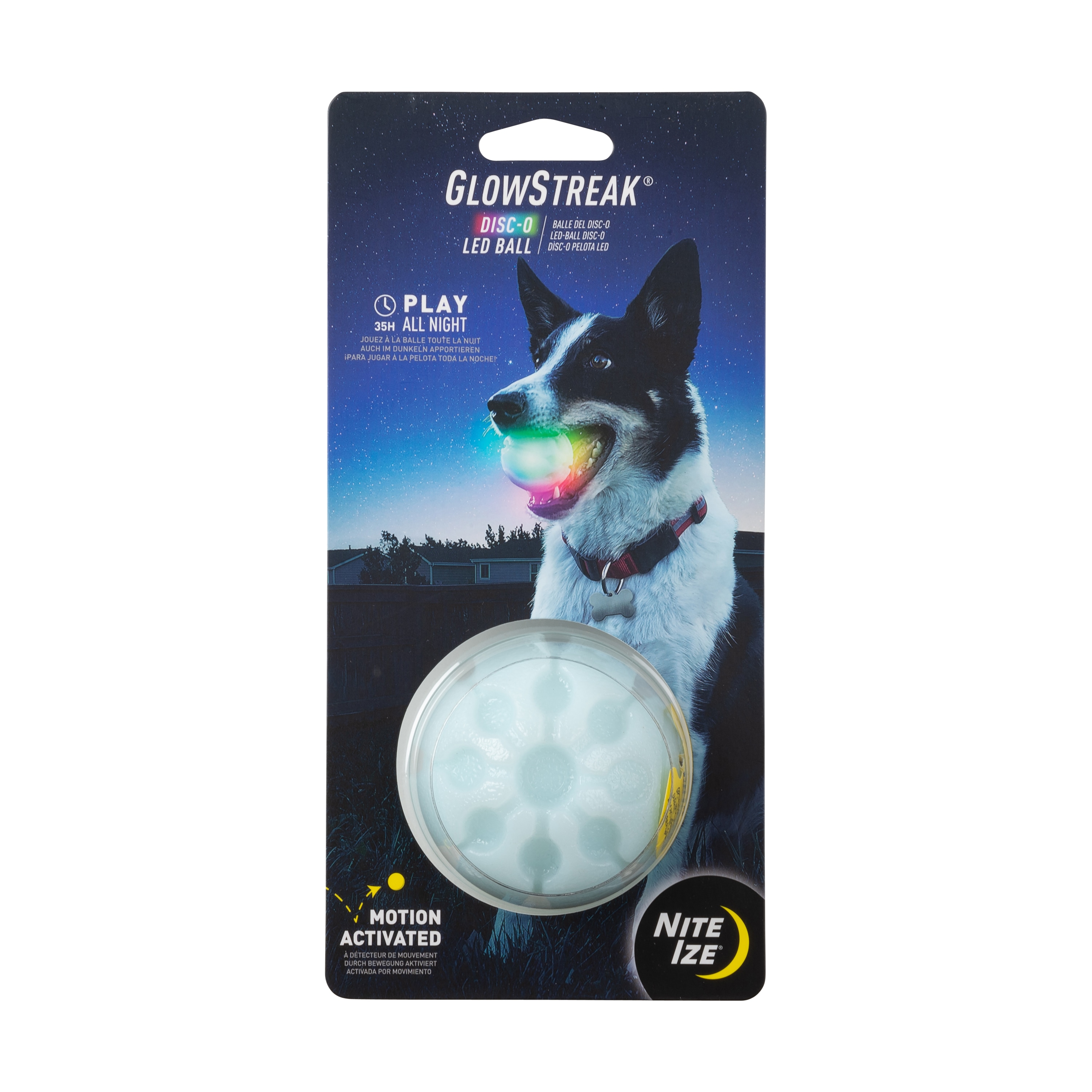 Lighted dog balls hotsell