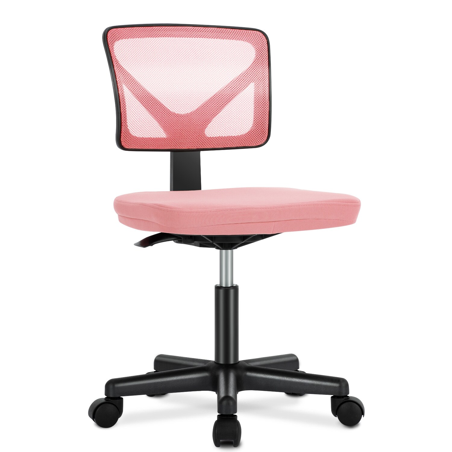 Maocao Hoom JL1134219 Pink Contemporary Ergonomic Adjustable Height Swivel Mesh Executive Chair