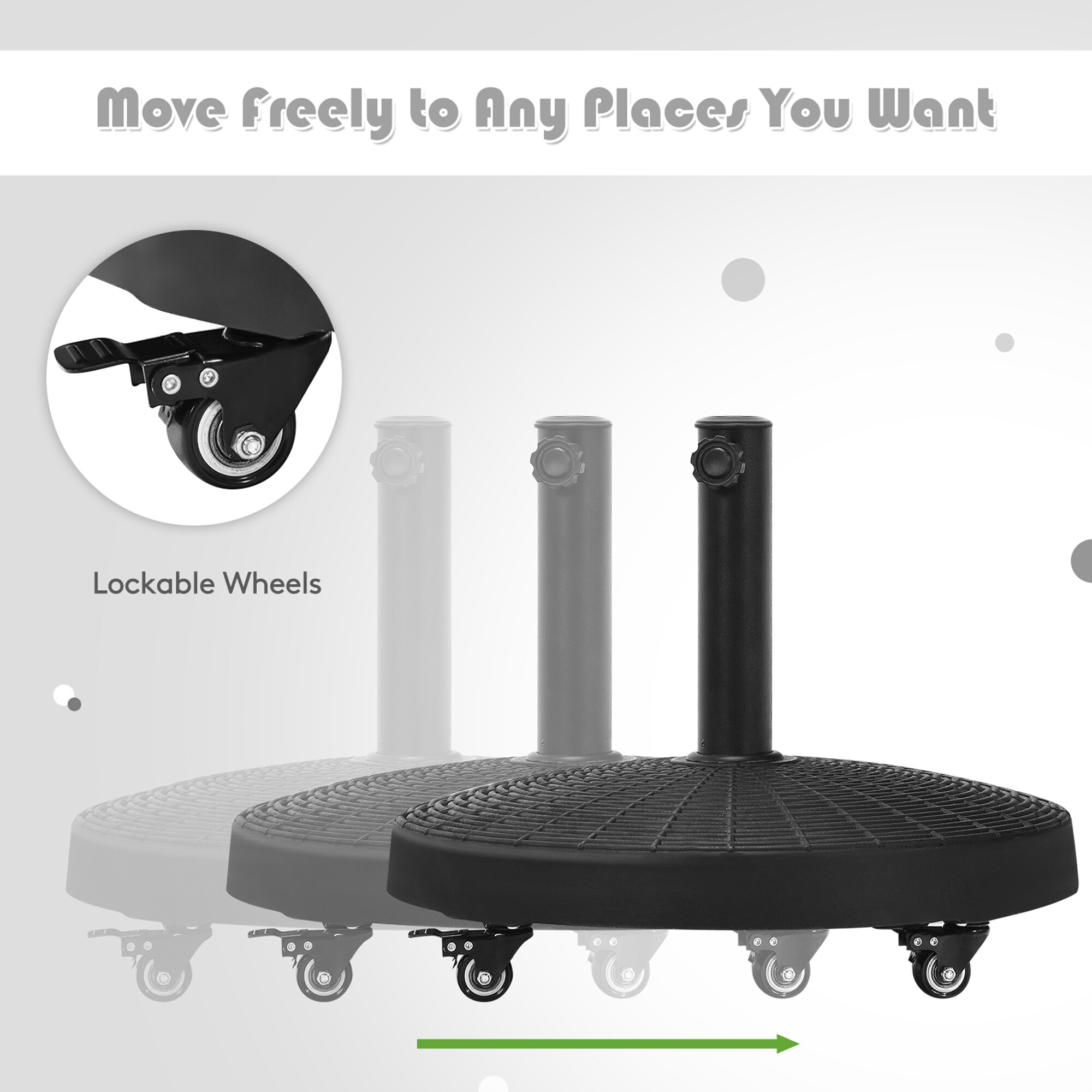 Costway OP70852 Umbrella-Bases - View #4