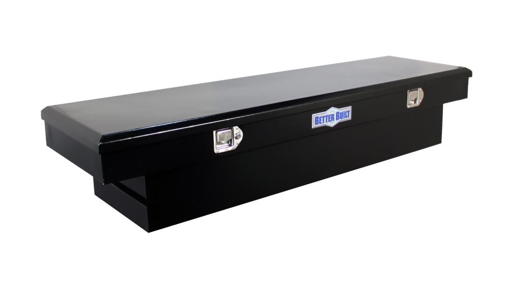 Better Built 73210128 69-in x 20-in x 13-in Black Powder-Coat Steel Crossover Truck Tool Box