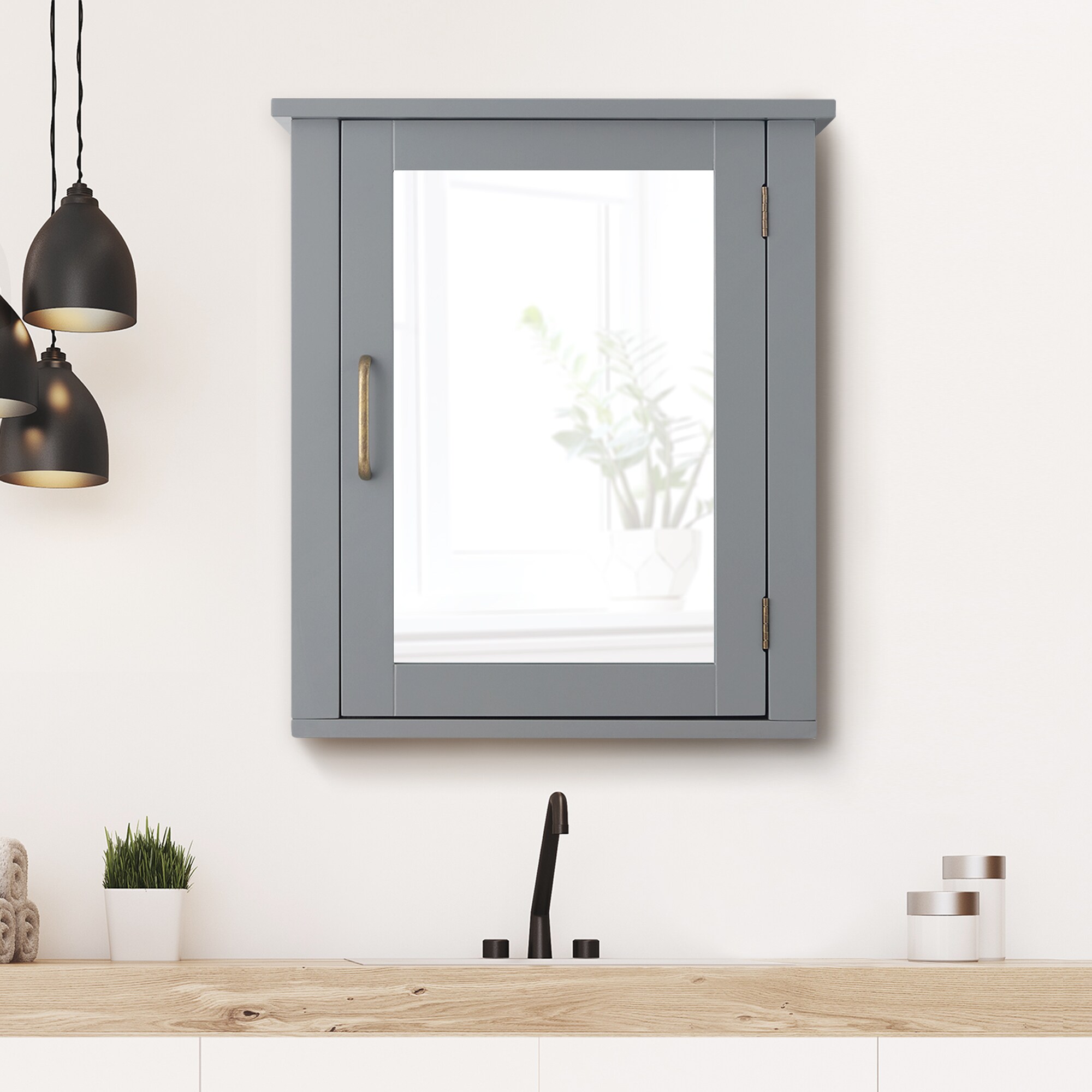 Teamson Home EHF-F0021 Bathroom-Medicine-Cabinets - View #9
