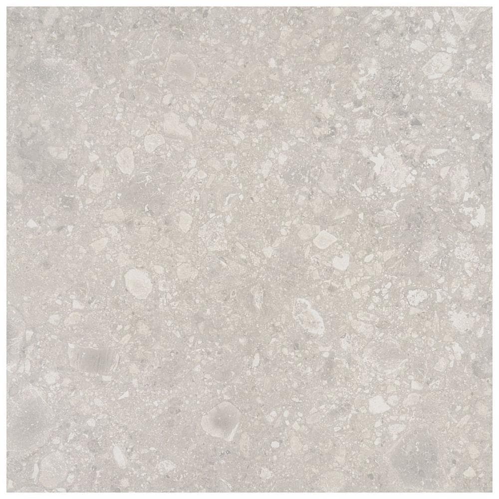 Artmore Tile EXT3RD106518 Sample - Venitia Gray 4-in x 8-in Matte Porcelain Stone look Floor and Wall Tile