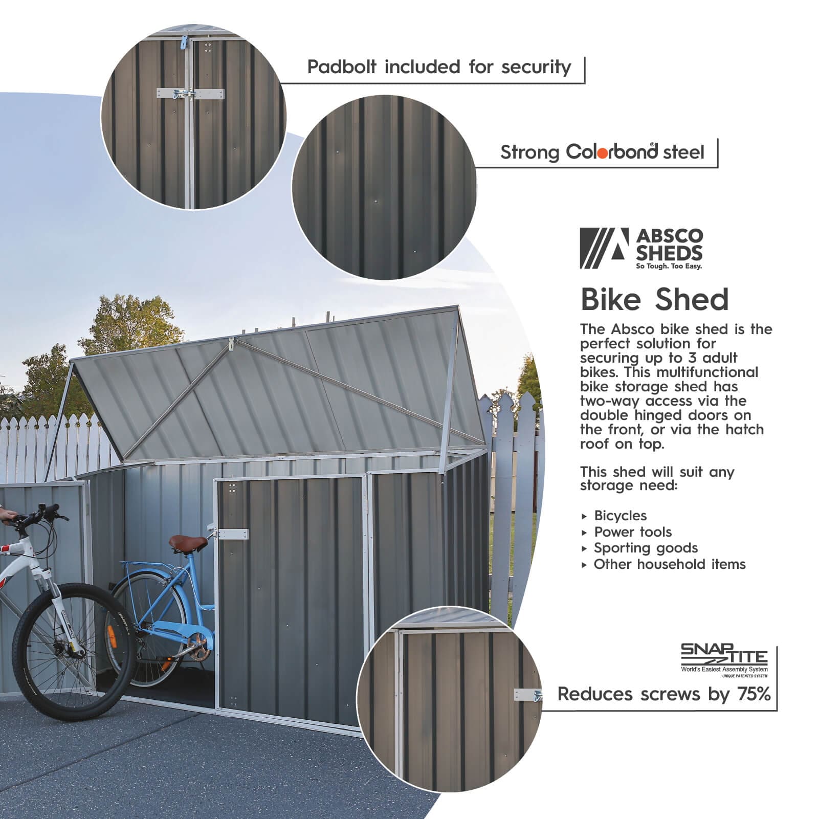 ABSCO AB1106 Metal-Storage-Buildings-Sheds - View #3