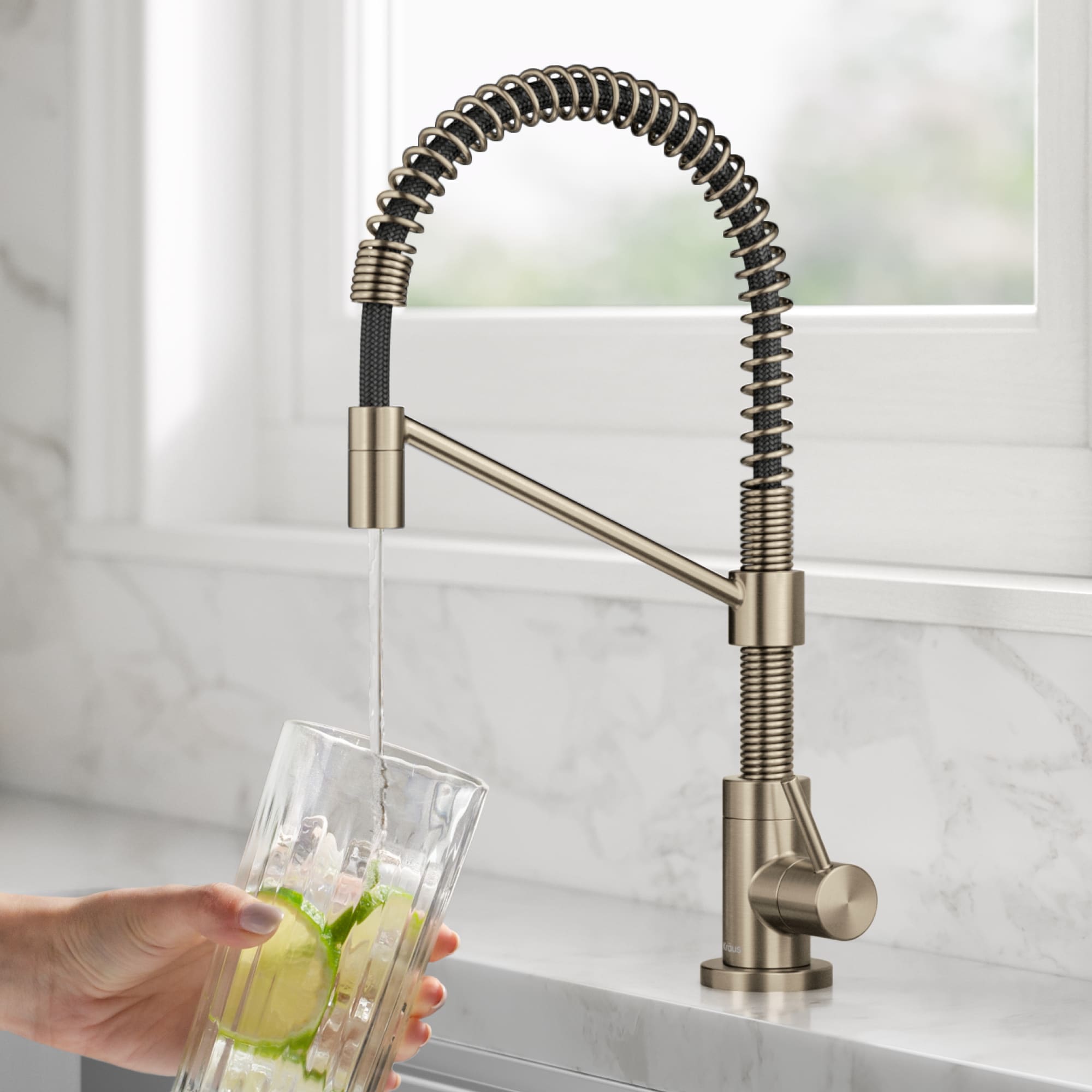 Kraus FF-104SFACB Bolden Spot Free Antique Champagne Bronze Deck-mount Cold Water Dispenser