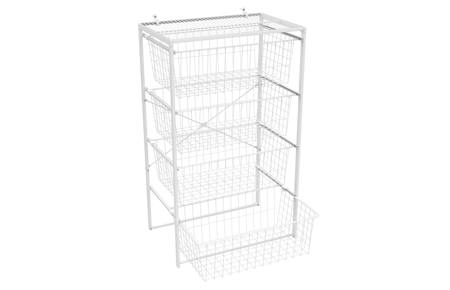 ClosetMaid 13.375-in W x 4.75-in H 1-Tier Under-shelf Metal Under