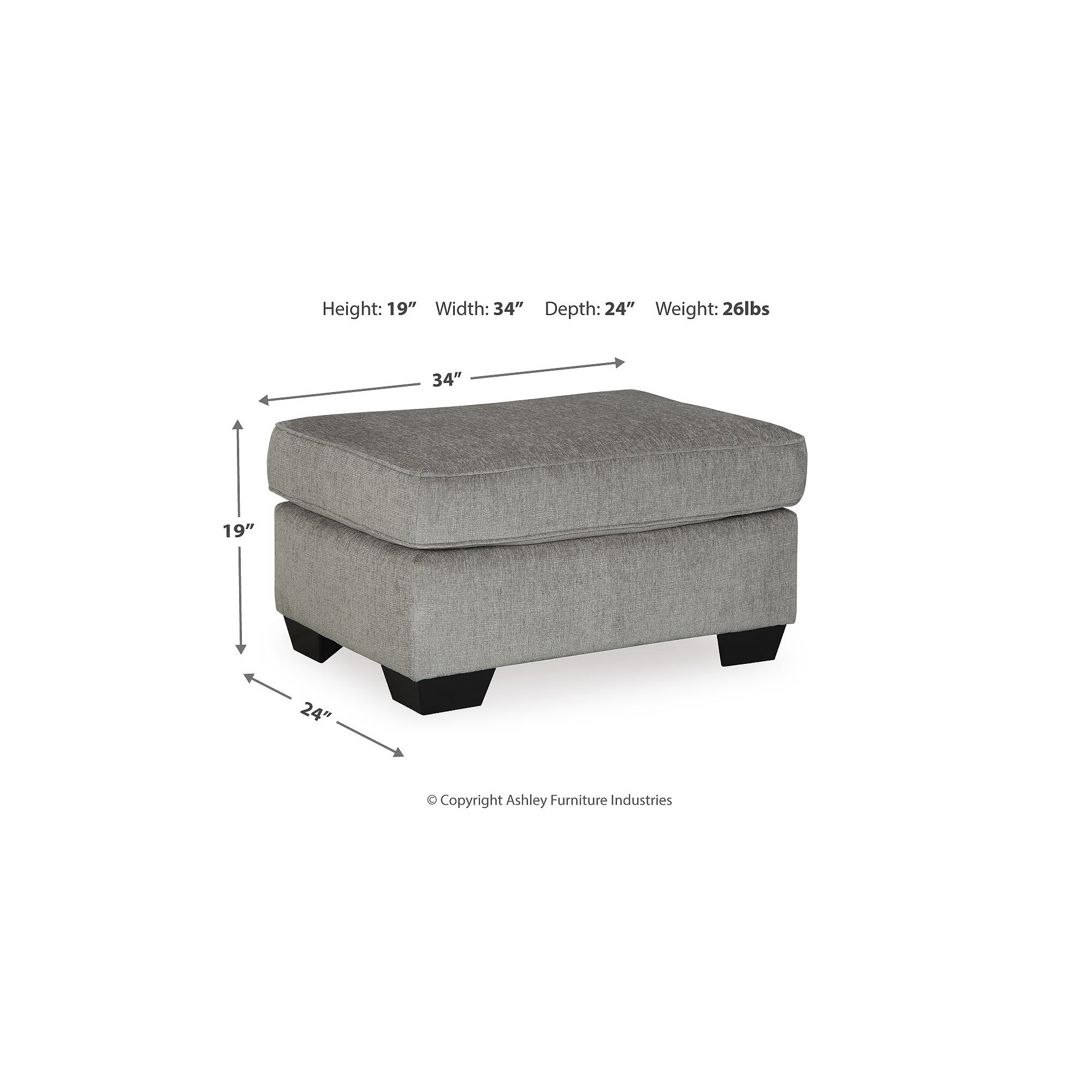 Signature Design by Ashley 8721414 Indoor-Ottomans - View #4