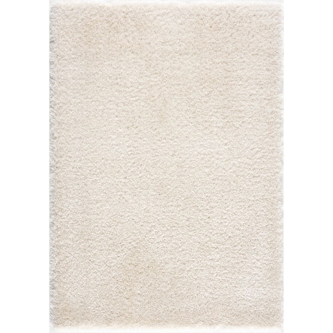 LBaiet ML755W35 WHITE Malibu 3 X 5 (ft) White Indoor Solid Area Rug