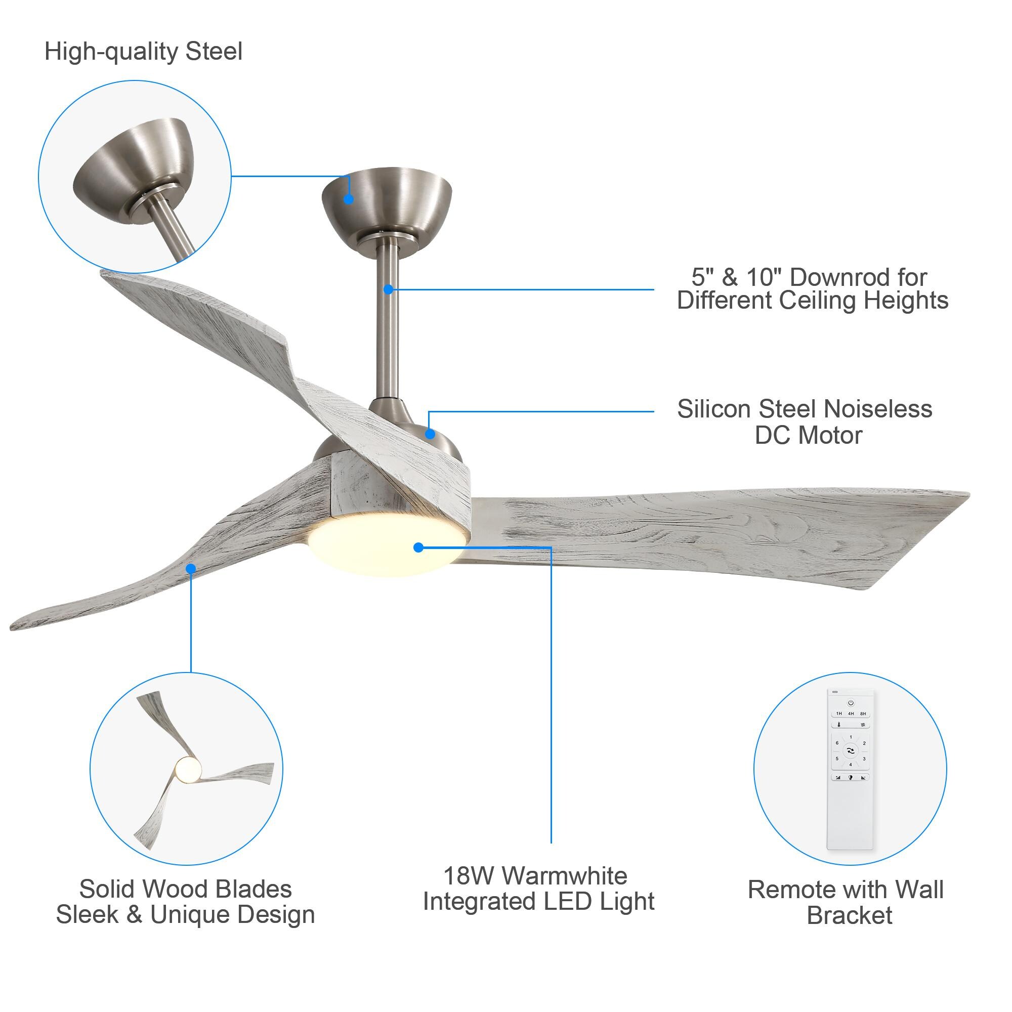 BABOOM BOM-2P14689-OR Ceiling-Fans - View #5