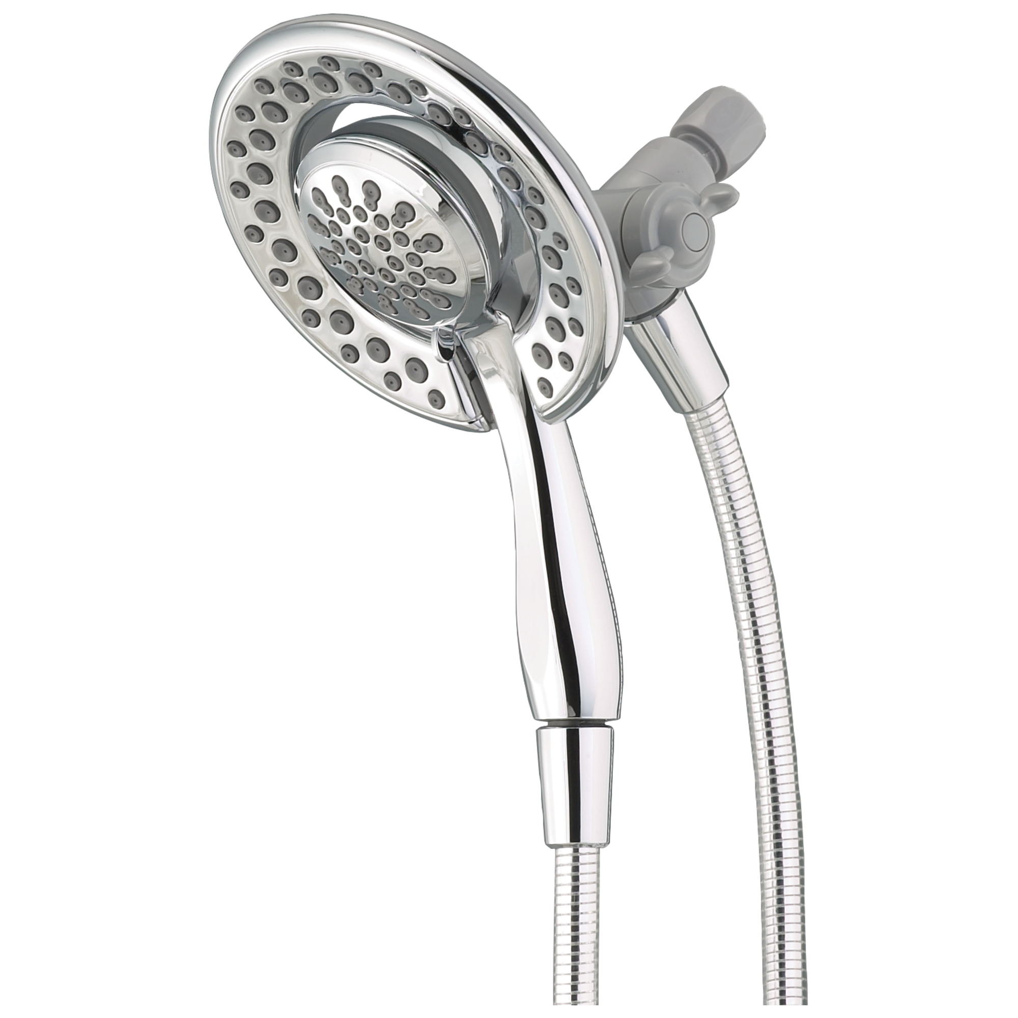 Delta 75486C In2ition 4.0 -Settings Chrome 6.125-in Round Dual/Combo Shower Head 1.7 GPM