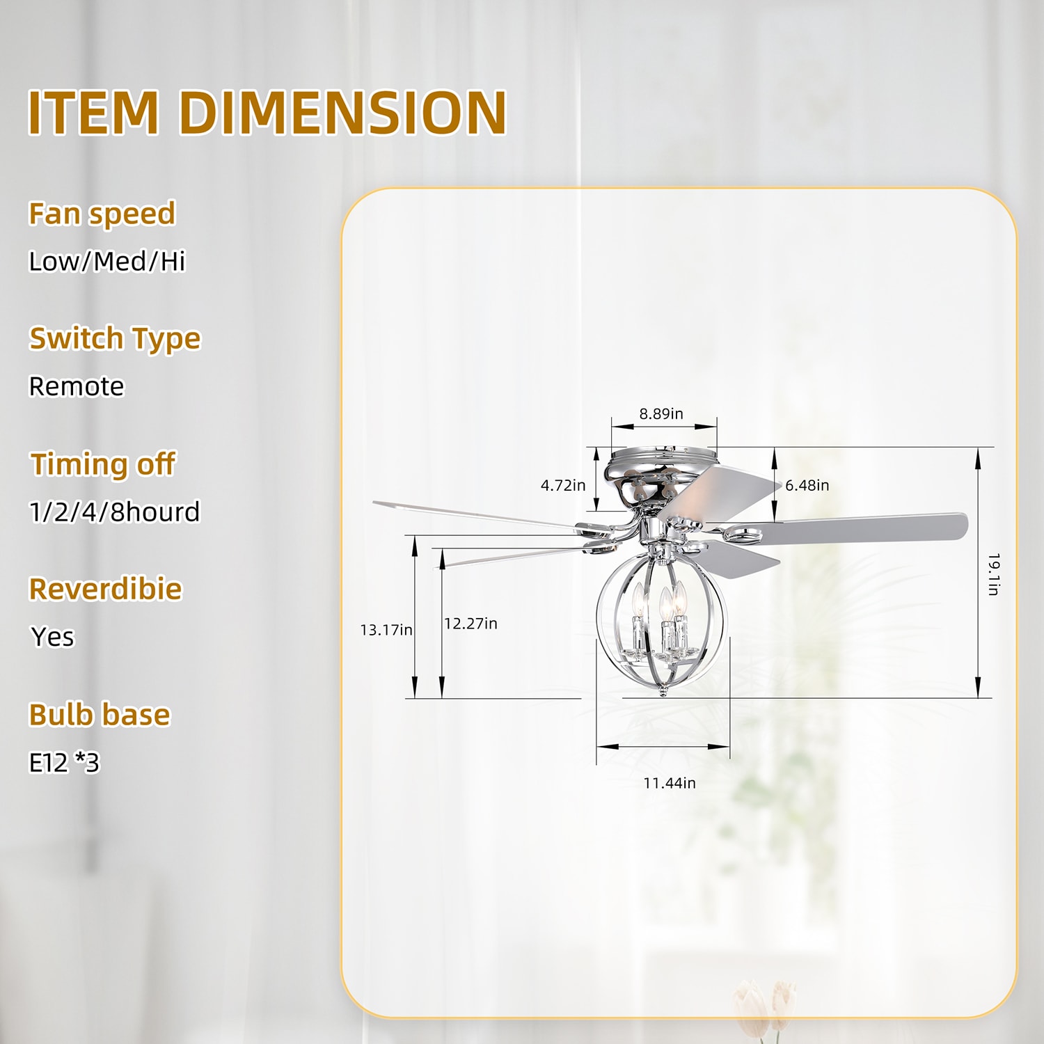 SINOFURN SYA650020WT Ceiling-Fans - View #8