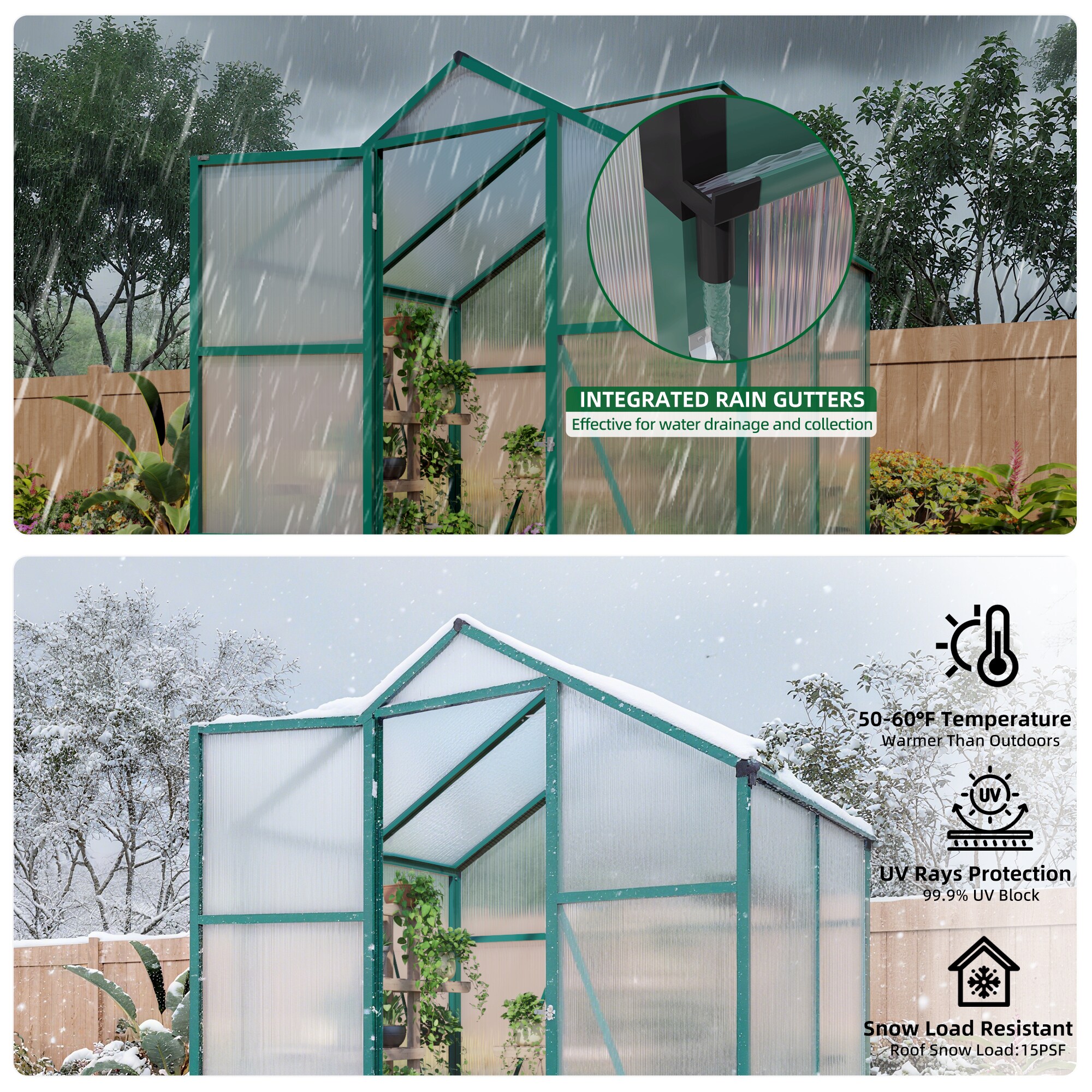 Vynxaria LESX2448DJGHNF011 greenhouses - View #3