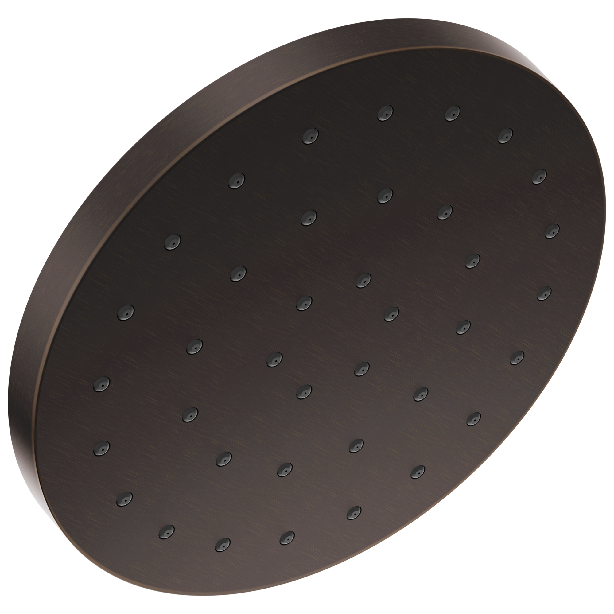 Delta 52160-RB25 Universal Showering Components 1.0 -Settings Venetian Bronze 12-in Round Fixed High Pressure Shower Head 2.5 GPM