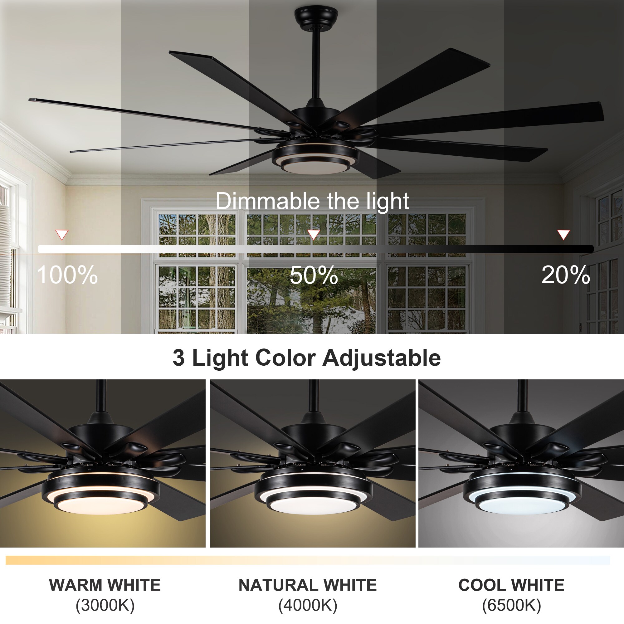YUHAO LSDC8723BK72 Ceiling-Fans - View #15