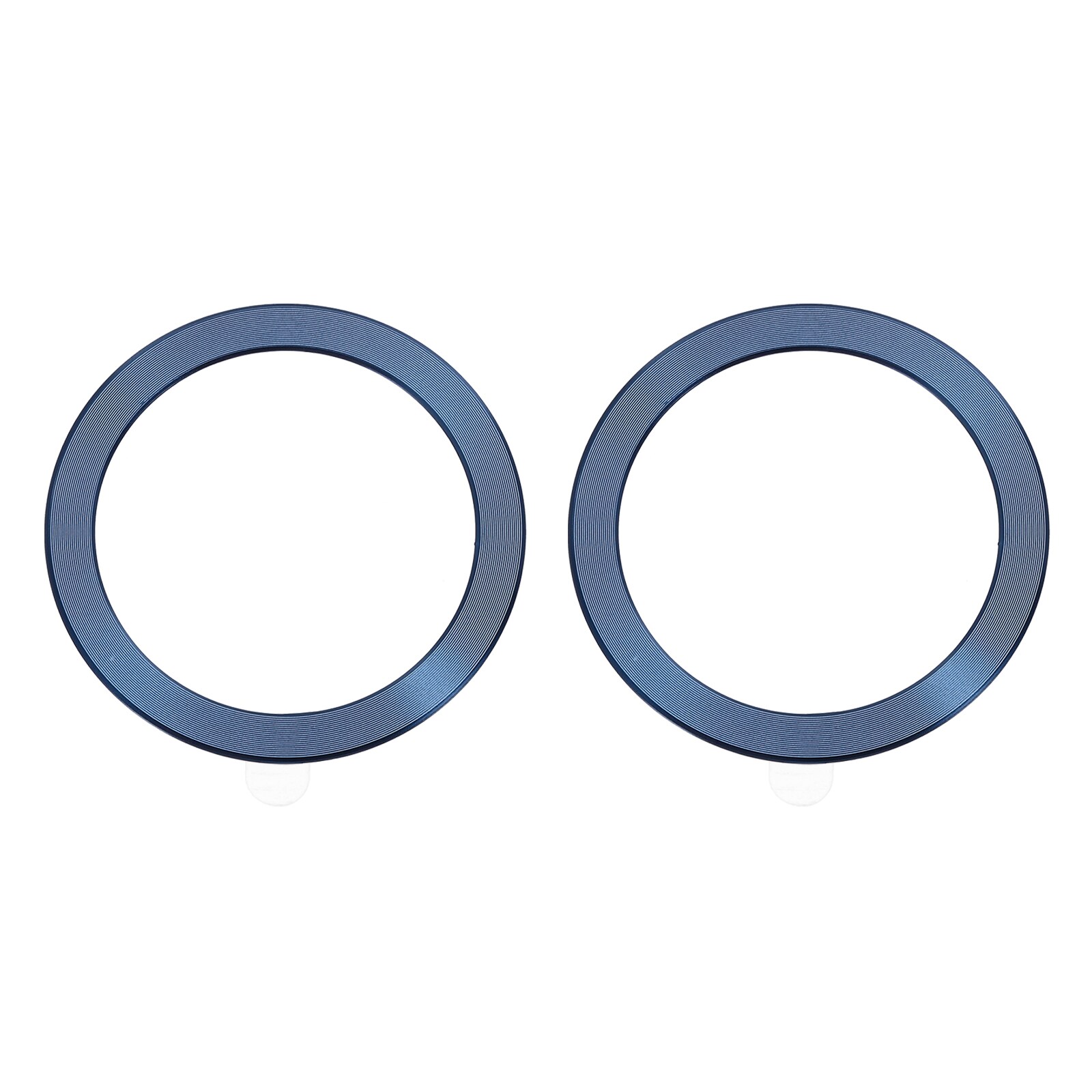 Unique Bargains Universal Metal Ring Sticker Wireless Magnetic Charger Magnet Ring Stickers 56x1 Mm(ODxT) for Phone Case for All Cellphones 2pcs Blue