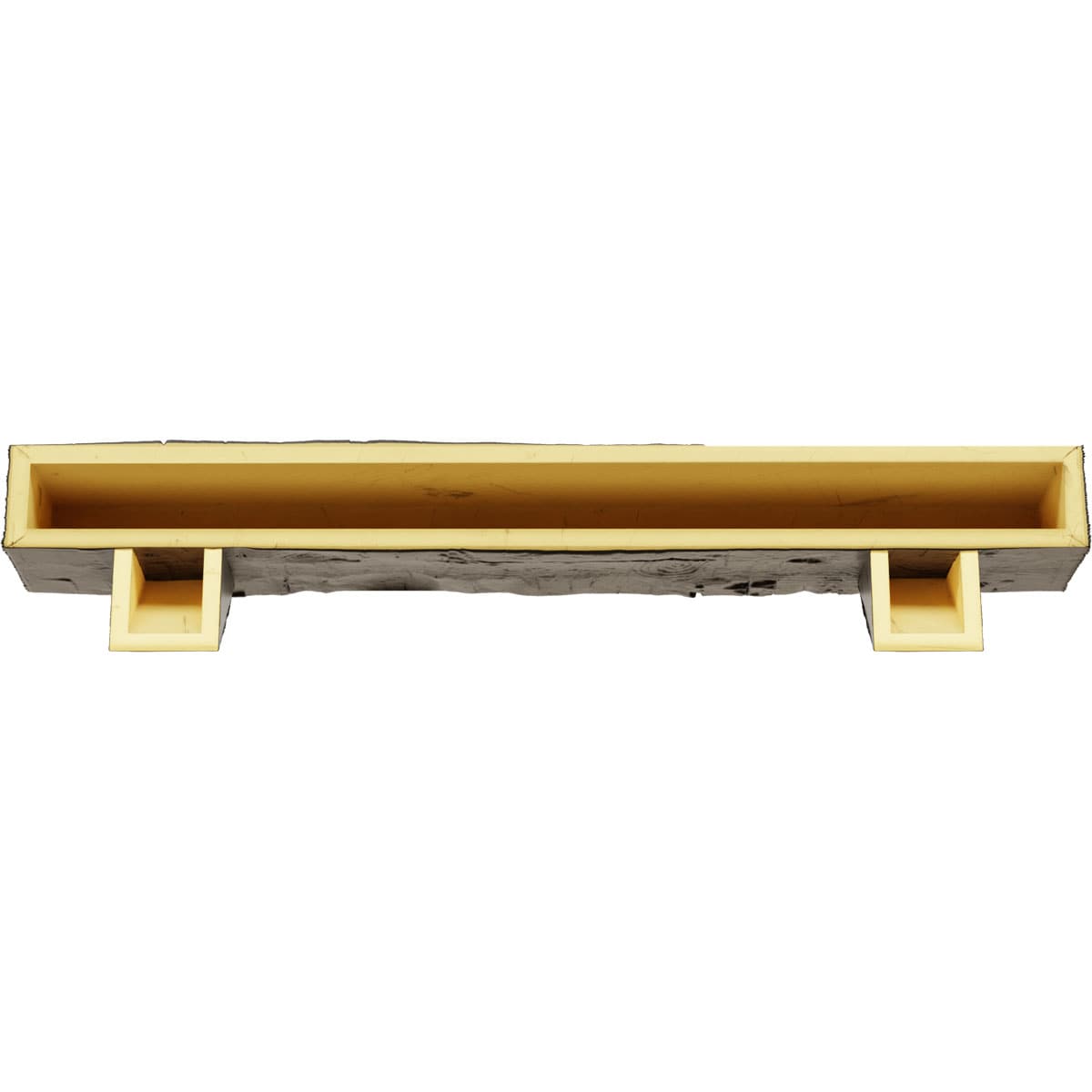 Ekena Millwork MANUHH04X06X60BKBD Mantel-Shelves - View #5