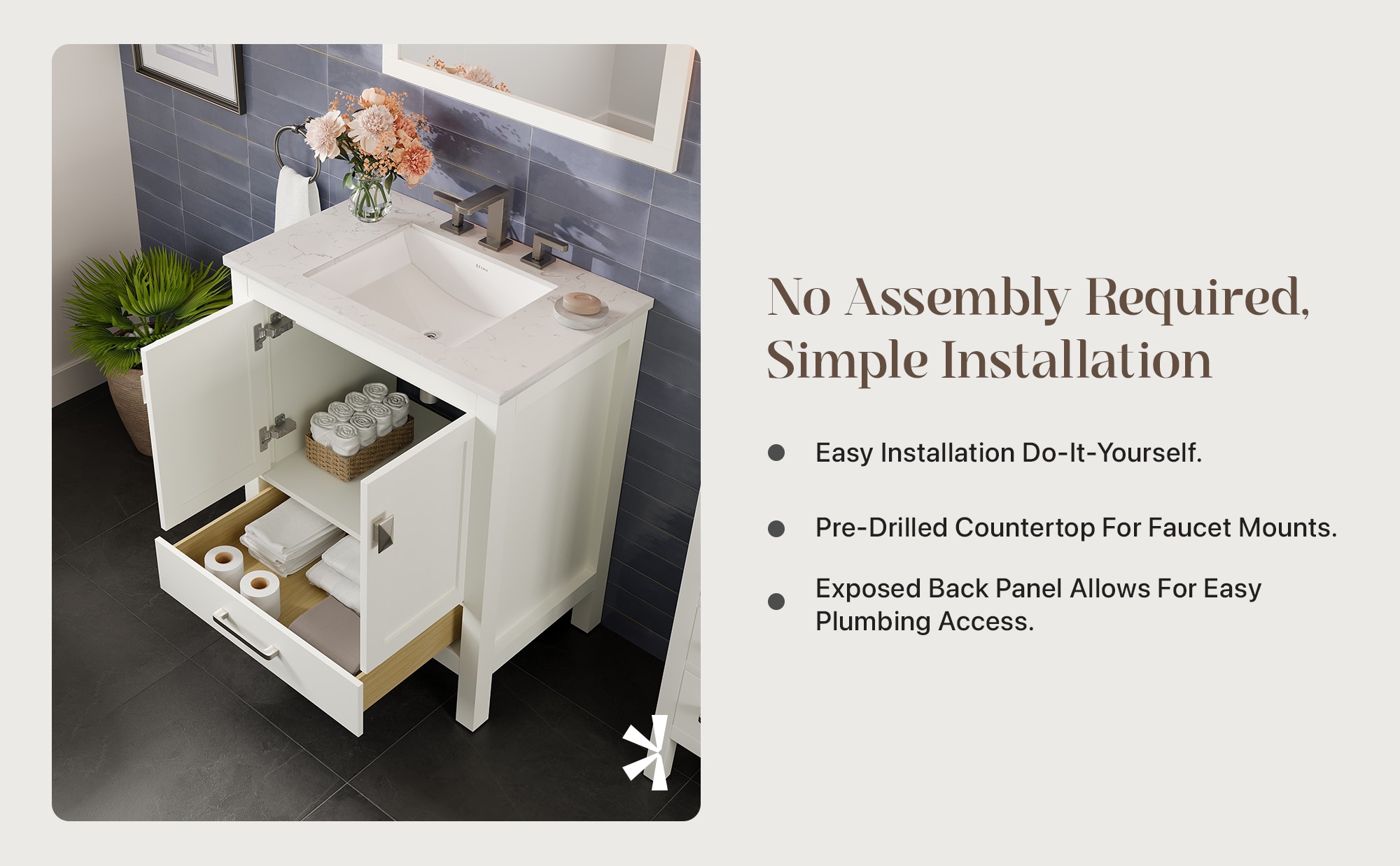 Eviva EVVN412-30WH-Q Bath-Vanity-Combo - View #9