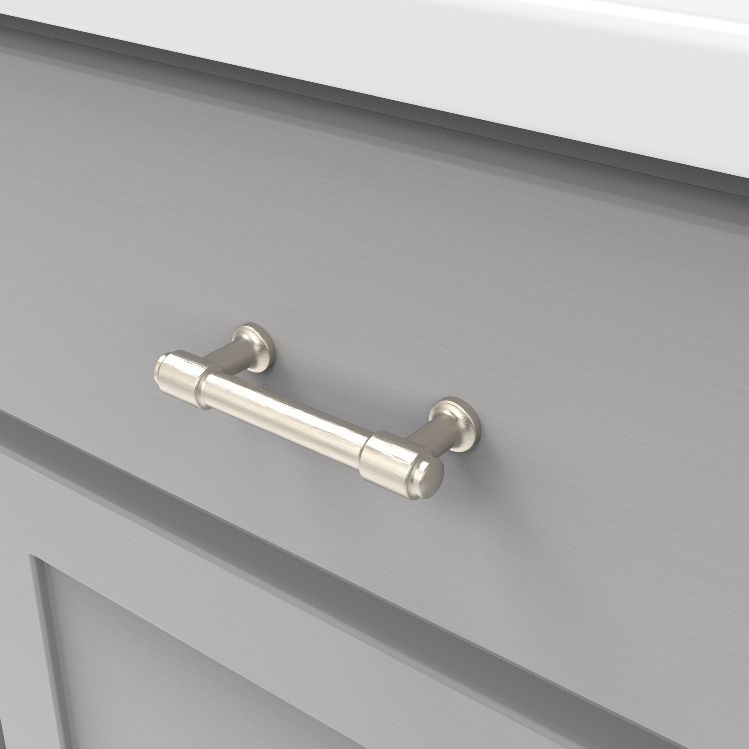 Hickory Hardware H077851SN Cabinet-Pulls - View #3