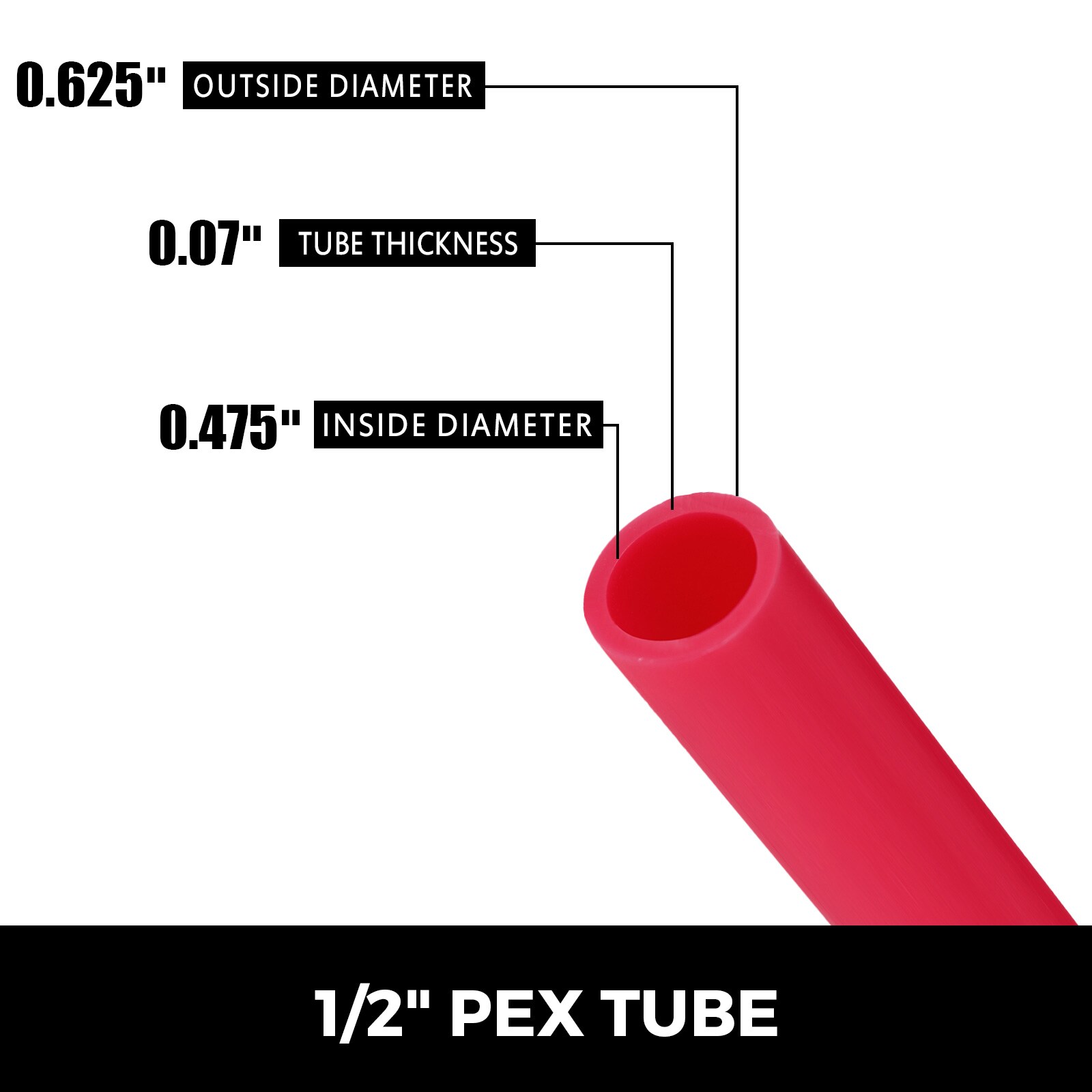 VEVOR PEXG900FT1-2SCHS1V0 Pex-Crimp-Fittings - View #10
