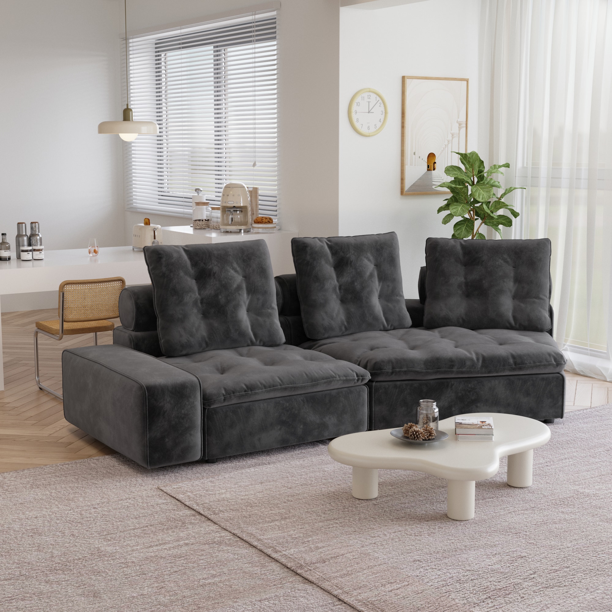 BuotiqHom DH-CF2-136GY Sofas-Loveseats - View #6