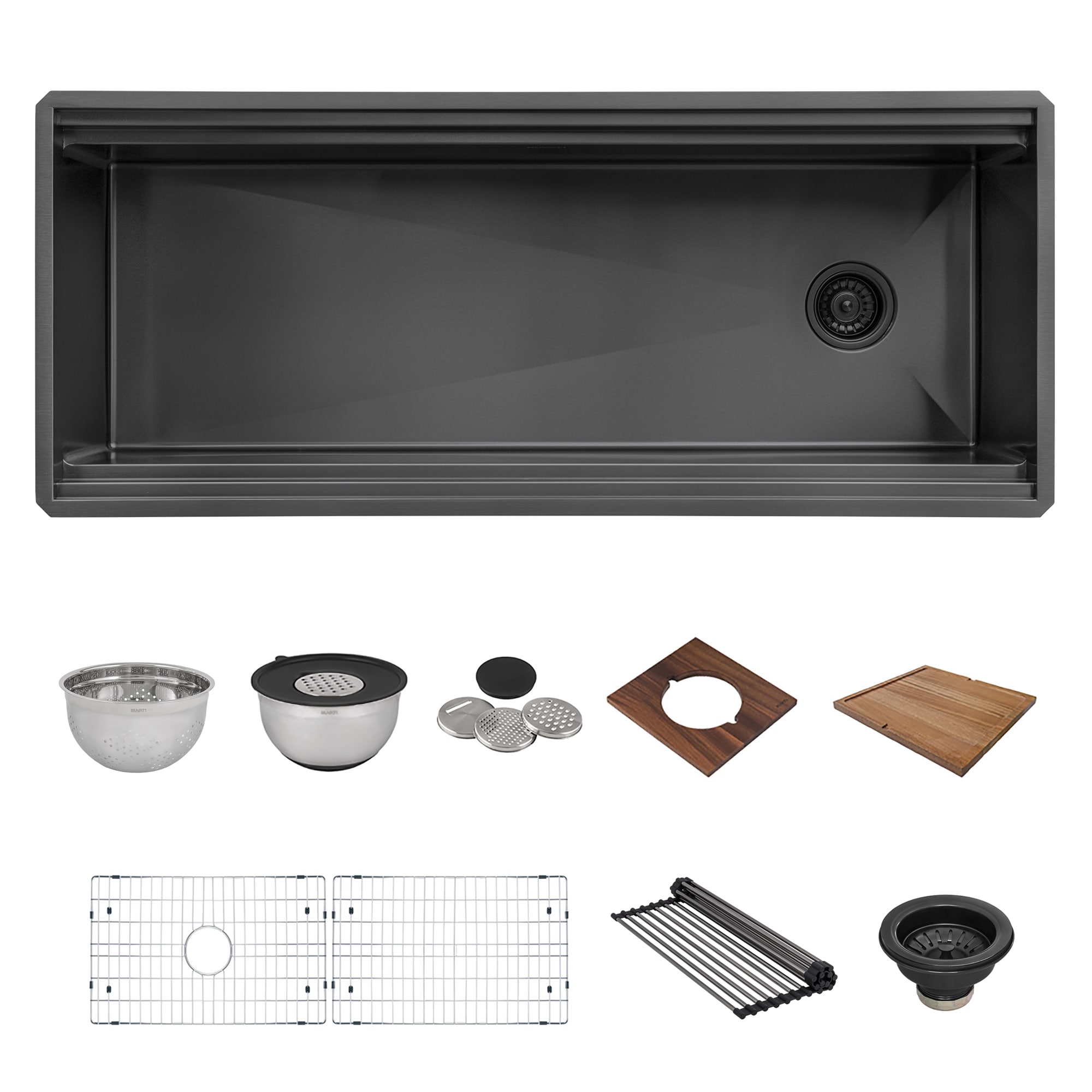 Ruvati RVH6333BL Kitchen-Sinks - View #4