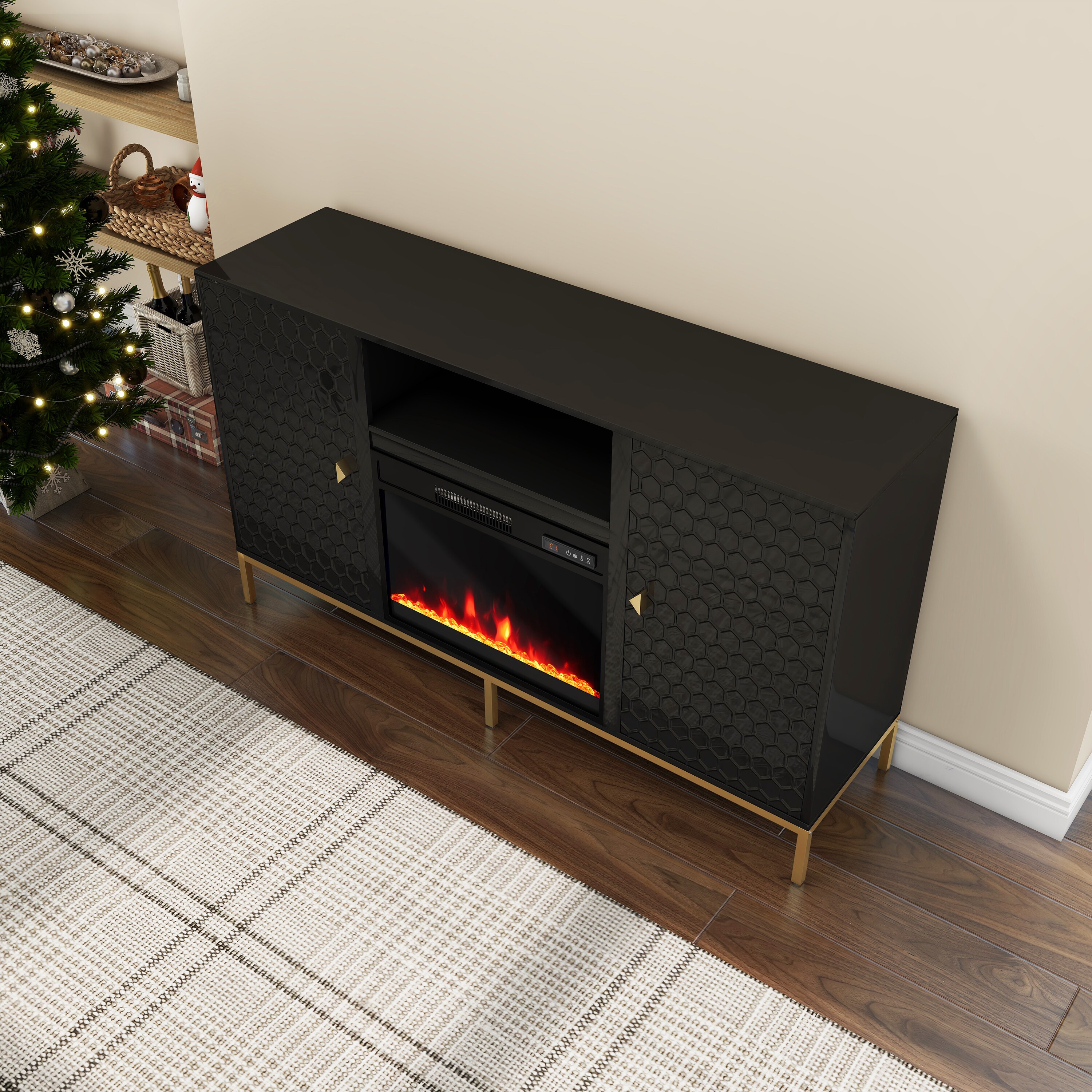 Mondawe MOJHGM223BK Electric-Fireplaces - View #7