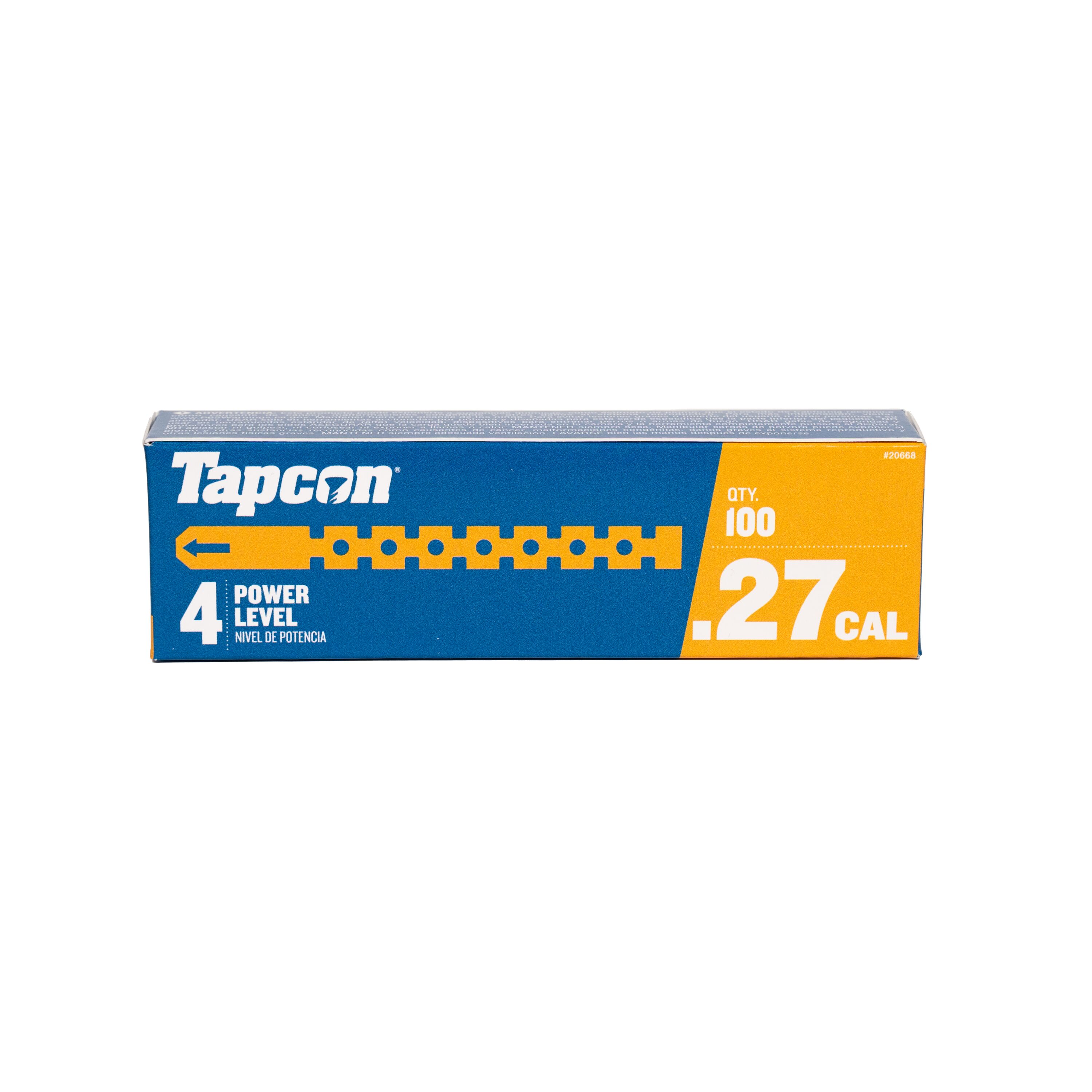 Tapcon 20668 100 -Count 0.27 Caliber Powder Actuated Load