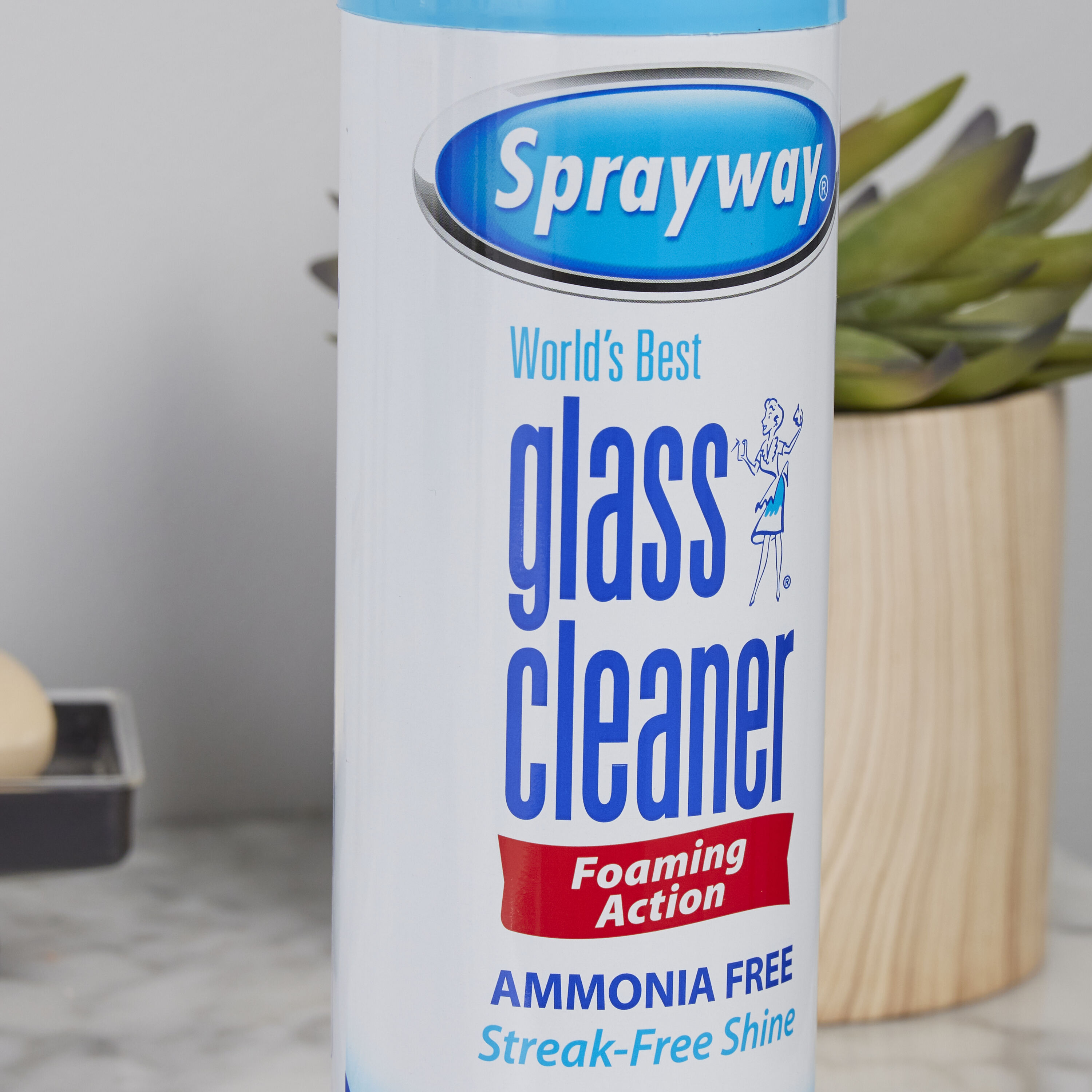 Sprayway Glass Cleaner, Foaming Action - 23 oz