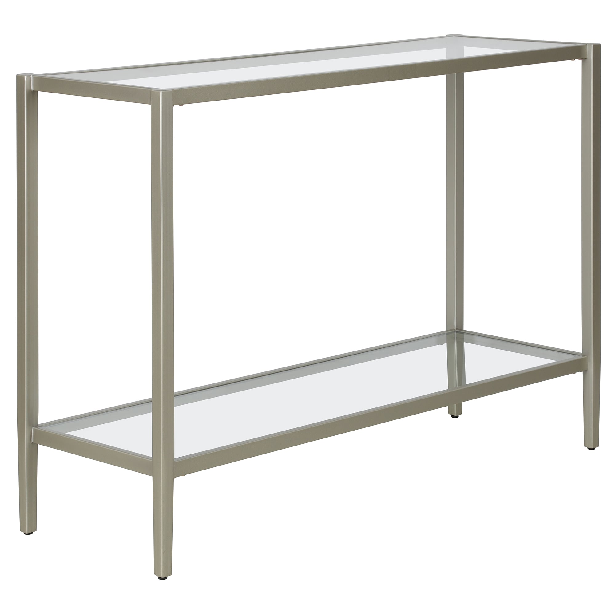 Hailey Home AT1620 Hera Modern Satin Nickel Console table