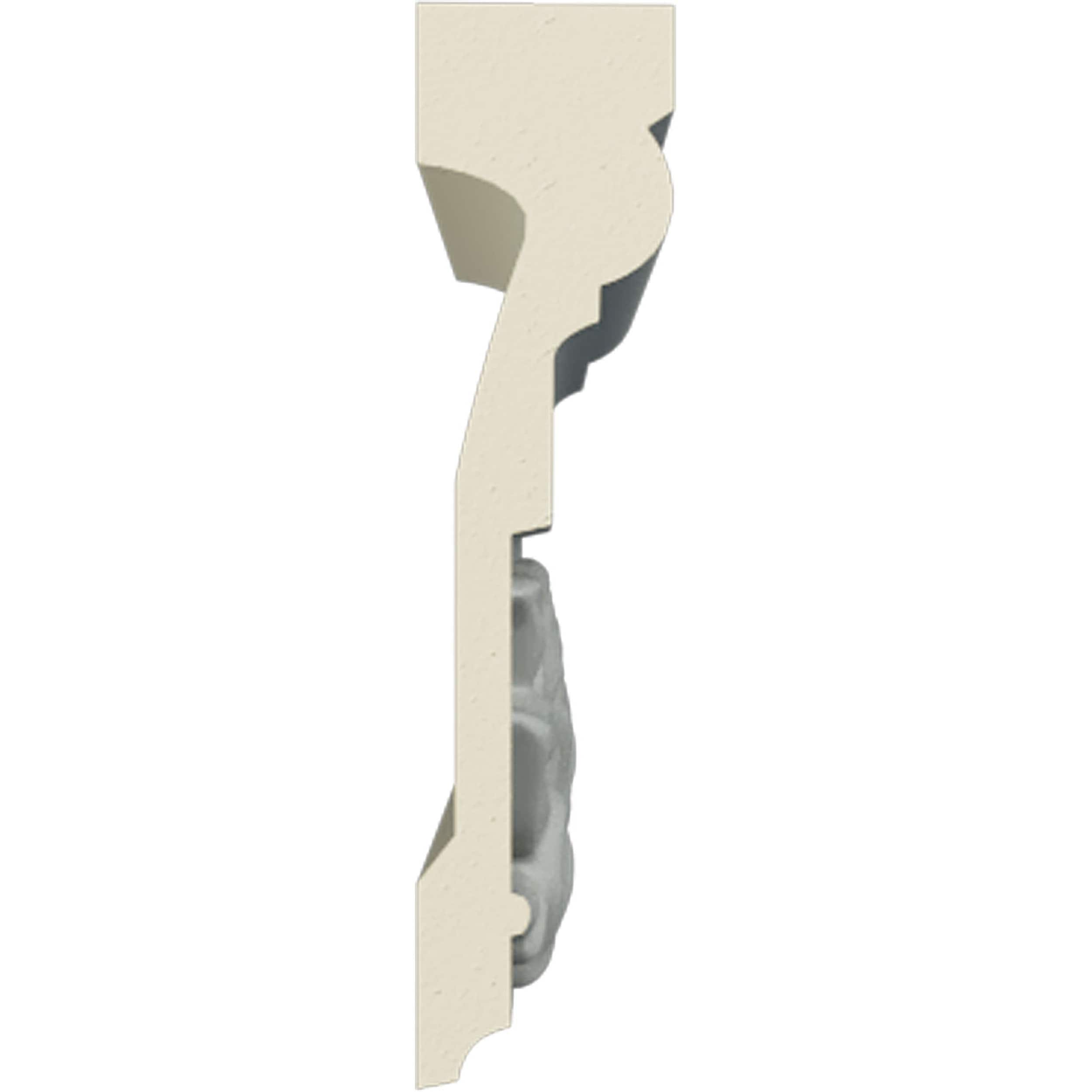 Ekena Millwork CHA04X01AB-CASE-8 Chair-Rail-Moulding - View #3
