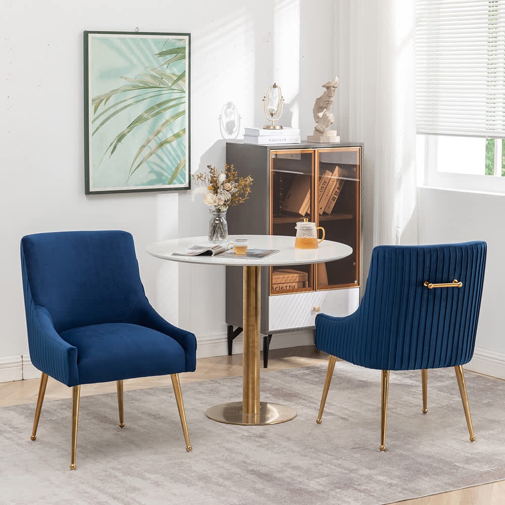 SEYNAR XY441-NAVY-S6 Dining-Chairs - View #3