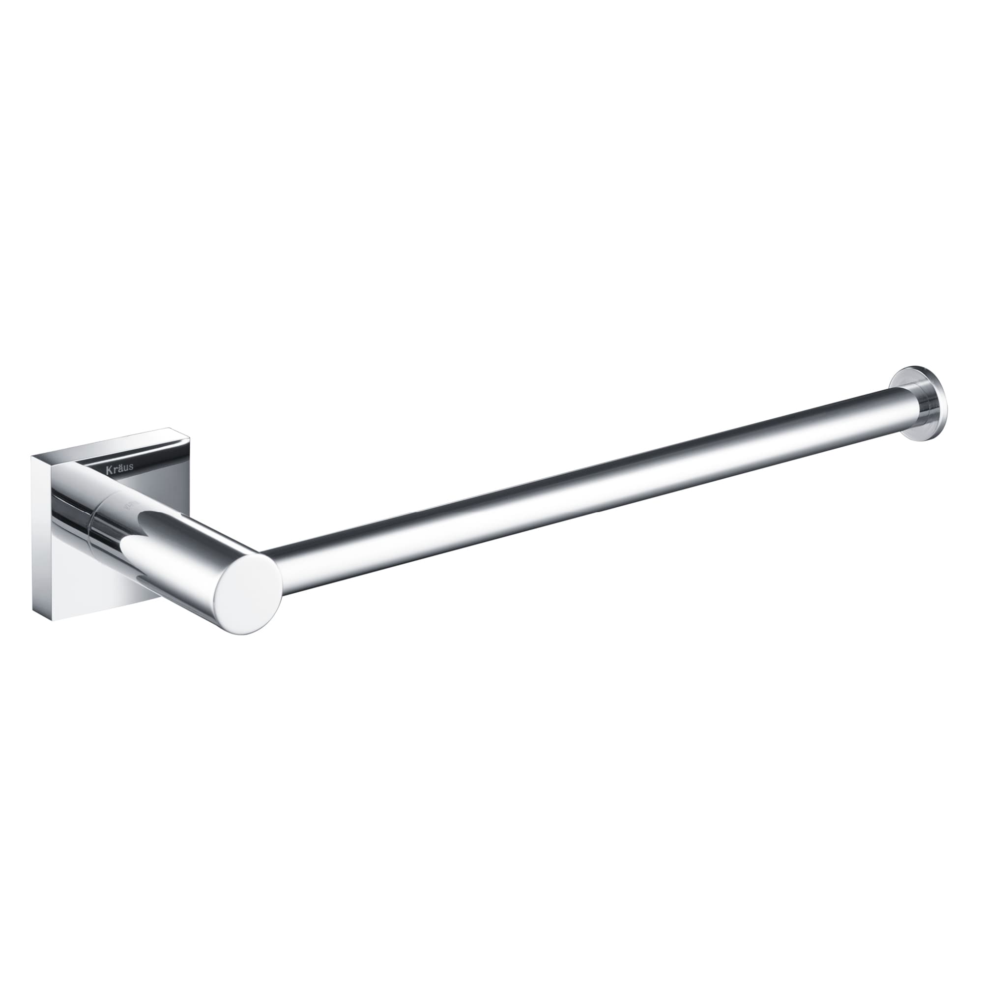 Kraus KEA-17725CH Ventus 10-in Chrome Wall mount Single Towel Bar