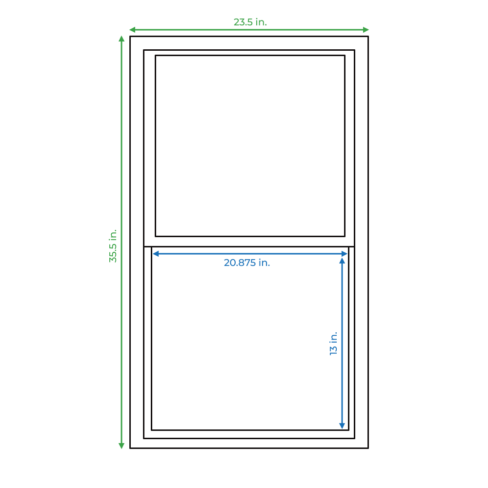 RELIABILT 105SHHP24360002 Single-Hung-Windows - View #2