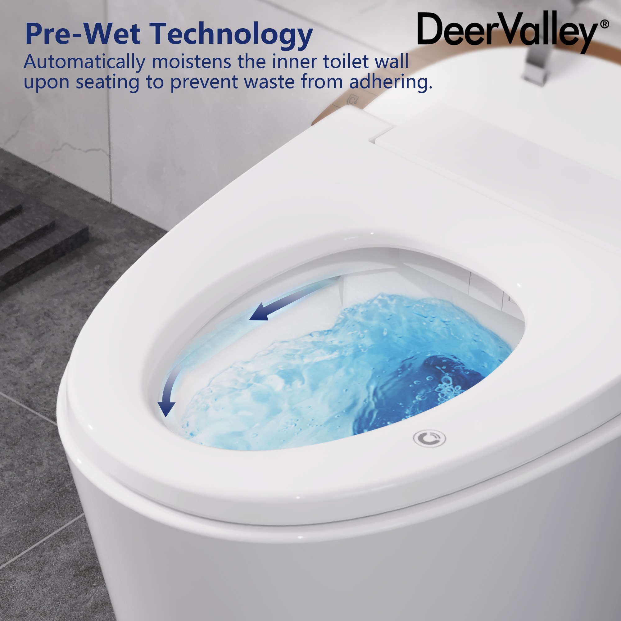 White Tankless Smart Elongated Toilet with Heated Seat