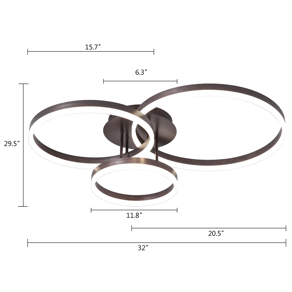 Oukaning HG-HCXLST-4216-US flushmounts - View #4