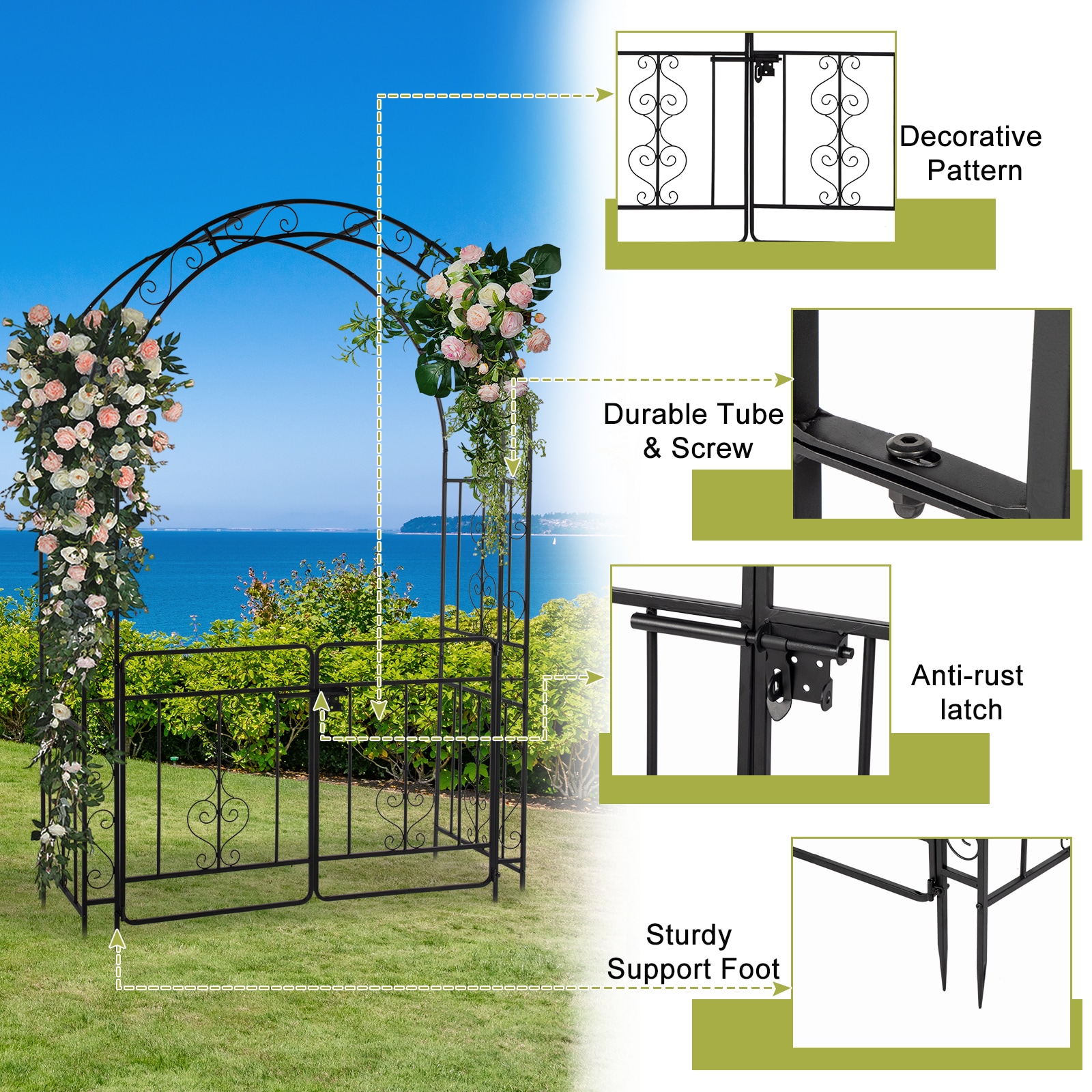 Outopee LO1G61000111 Garden-Arbor - View #3
