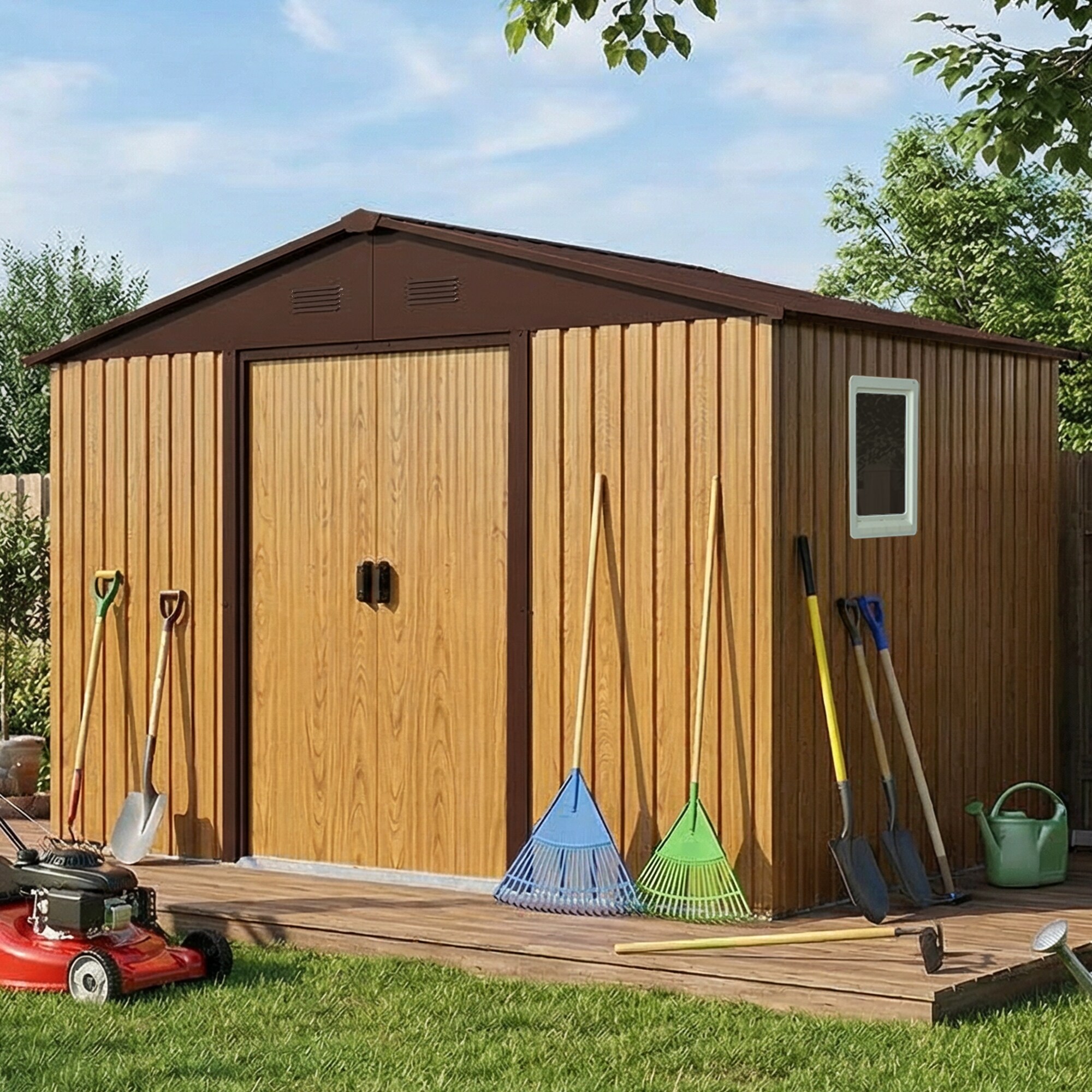 ToolCat BZ-3-143-SN Metal-Storage-Buildings-Sheds - View #10