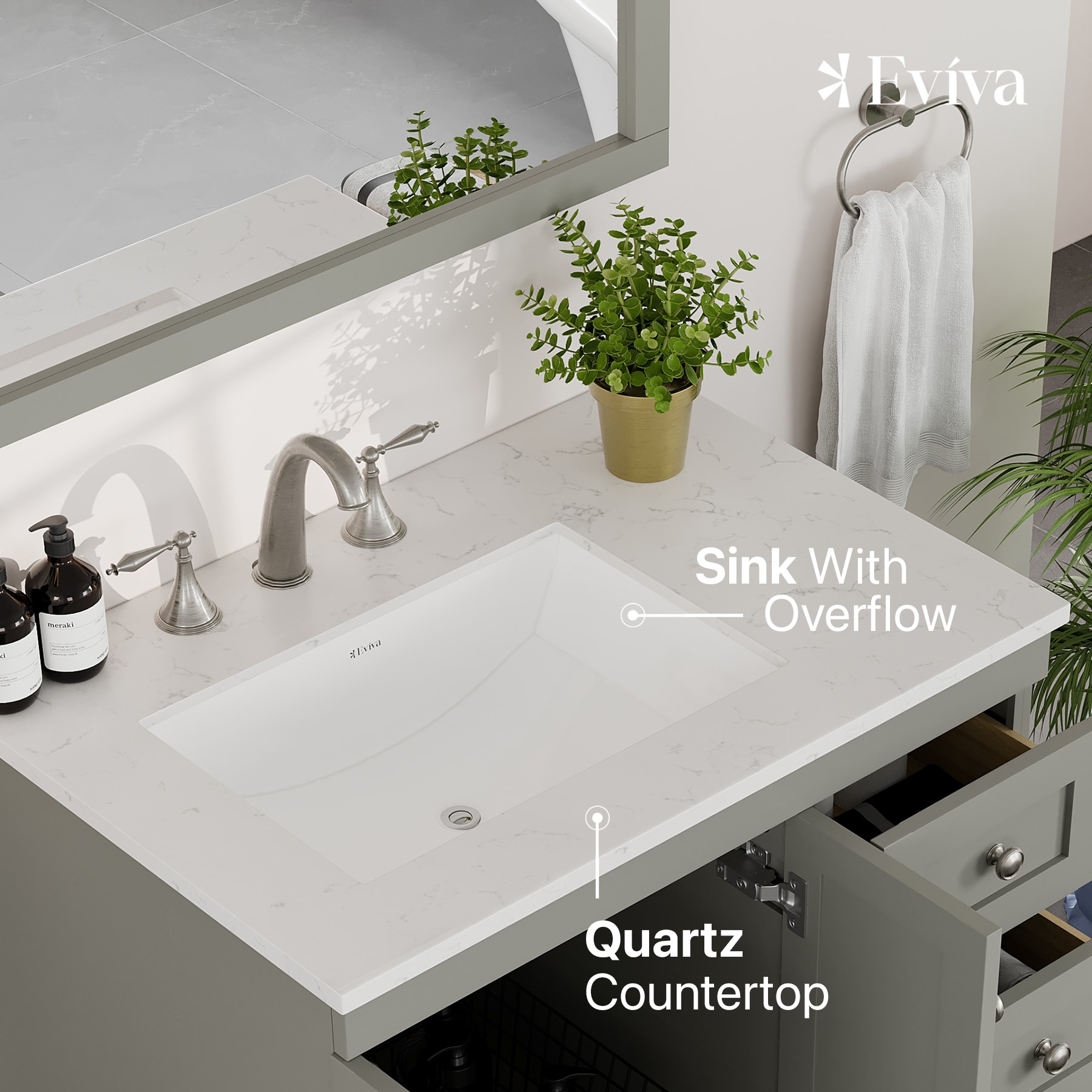 Eviva EVVN69-30GR-Q Bath-Vanity-Combo - View #4