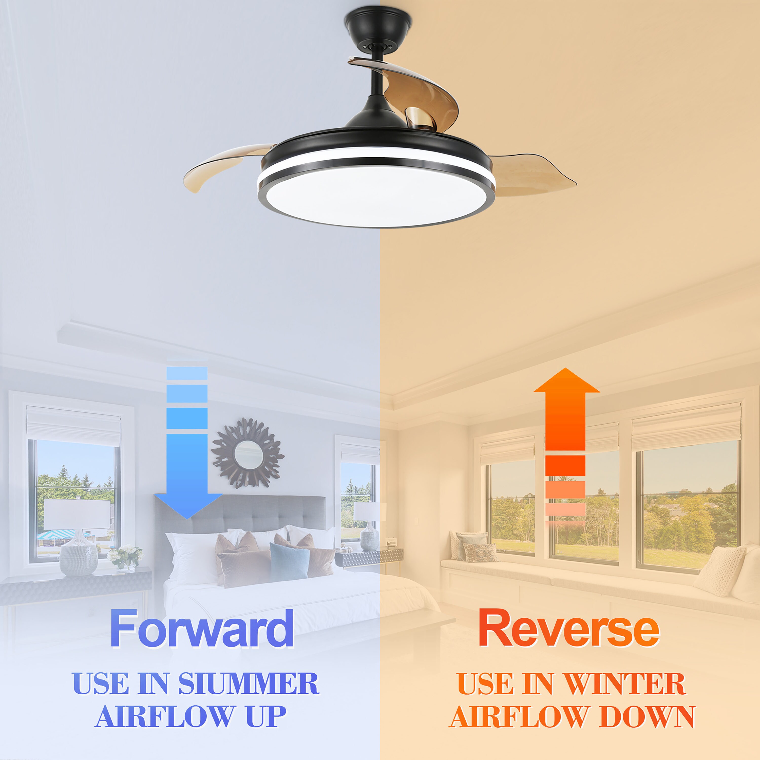 Bella Depot DC4260-B Ceiling-Fans - View #7