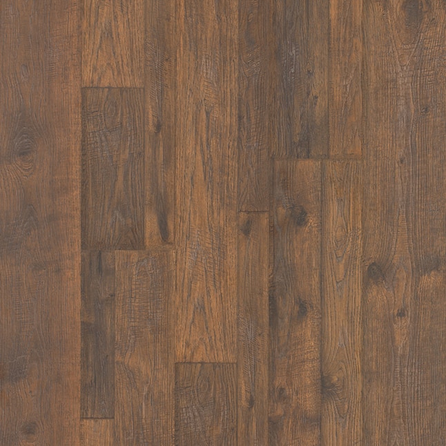 Pergo TimberCraft + WetProtect Crest Ridge Hickory 12-mm Thick Waterproof  Wood Plank 7.48-in W x 47.24-in L Laminate Flooring (19.63-sq ft) in the Laminate  Flooring department at Lowes.com